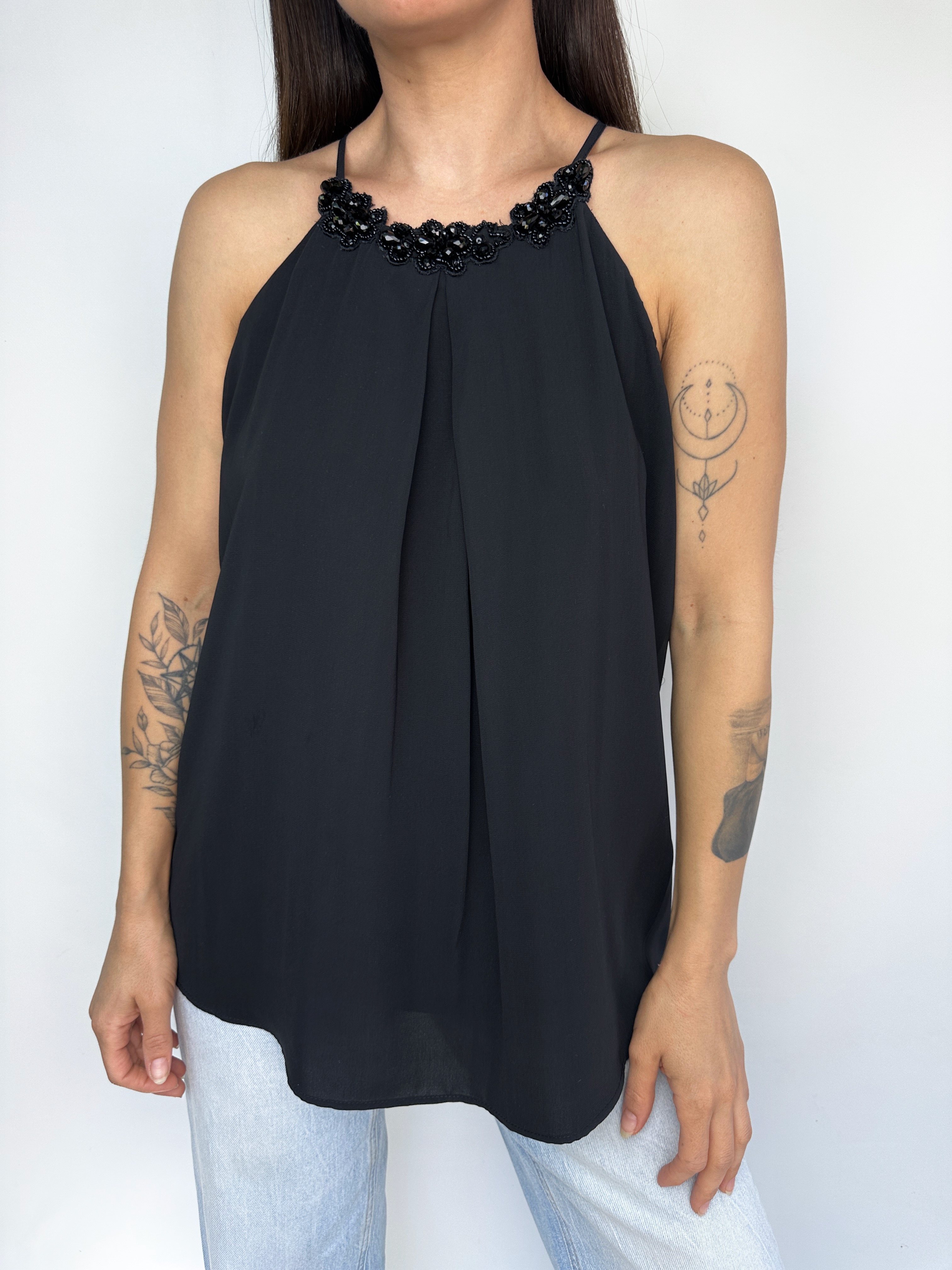 TOP MOSTACILLAS NEGRO I S 4