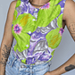 BLUSA FLORAL VINTAGE I S - Miniatura 4