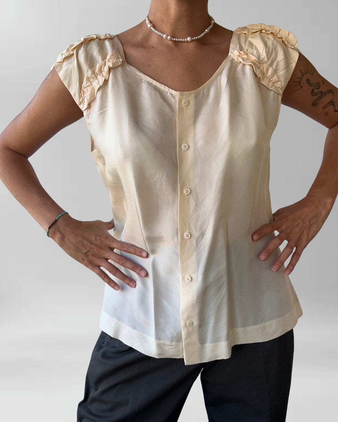 BLUSA SEDA | S-M 4