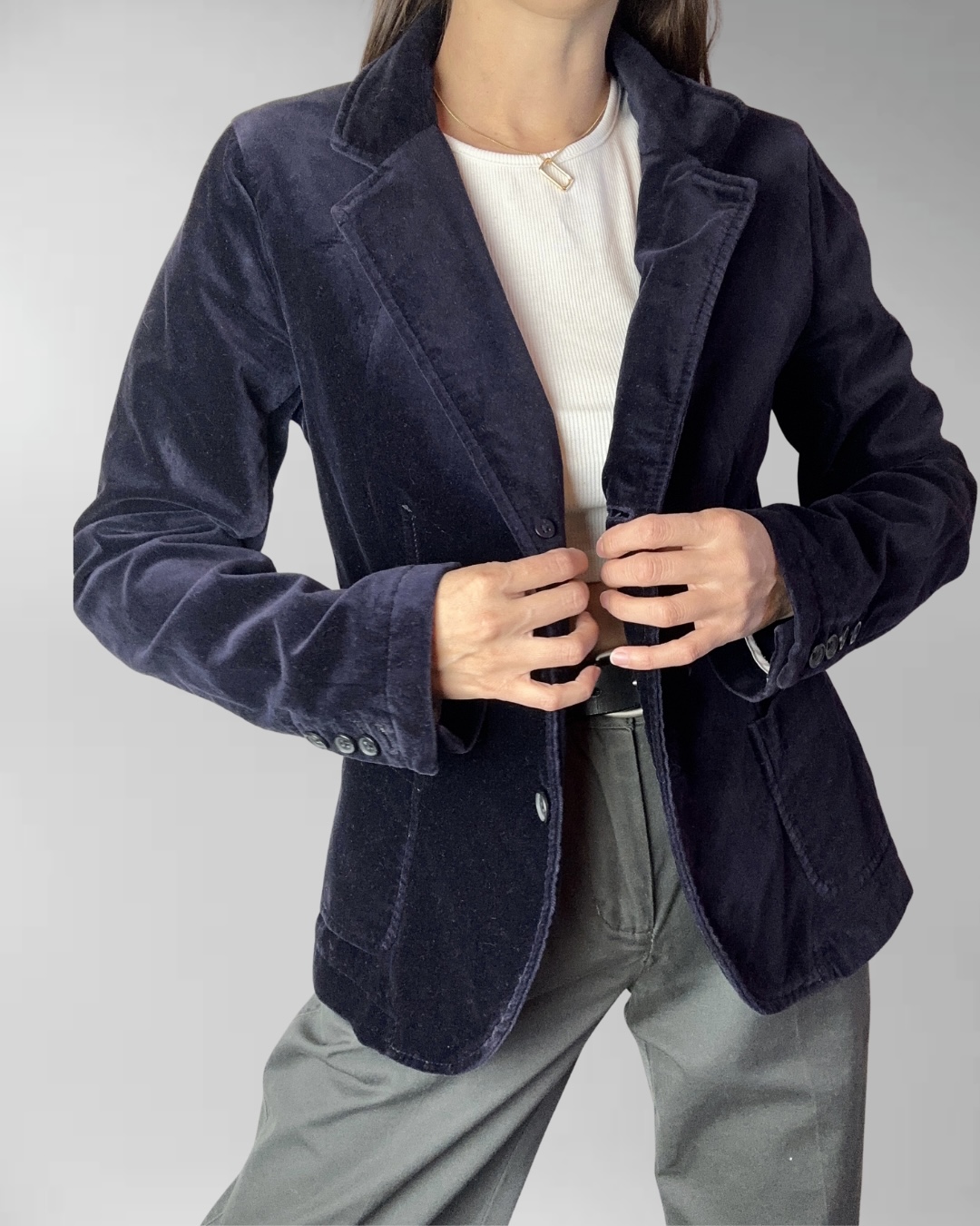 BLAZER J. CREW VELVET I ALGODÓN I M  1