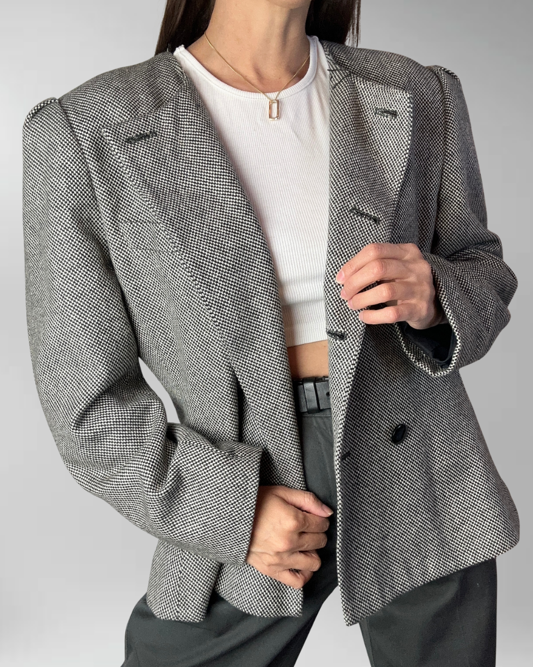 BLAZER TWEED LANA BLEND I L-XL 2