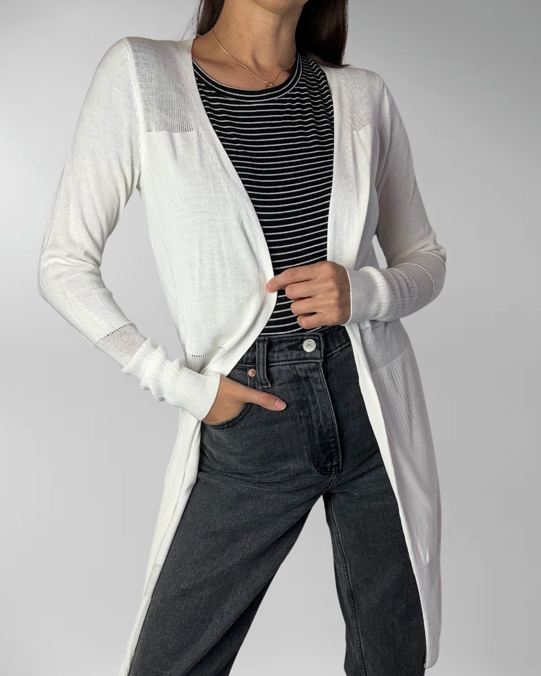 CHALECO TAPADO BLANCO I XS 3