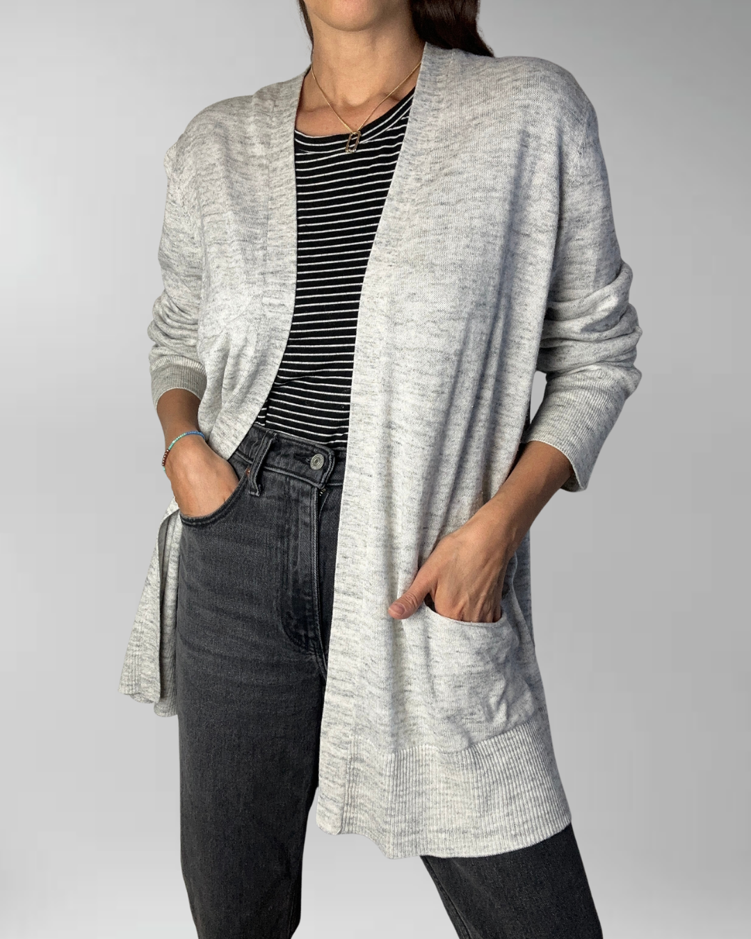 CHALECO TAPADO GAP I ALGODÓN-LINO I XL-2XL 1