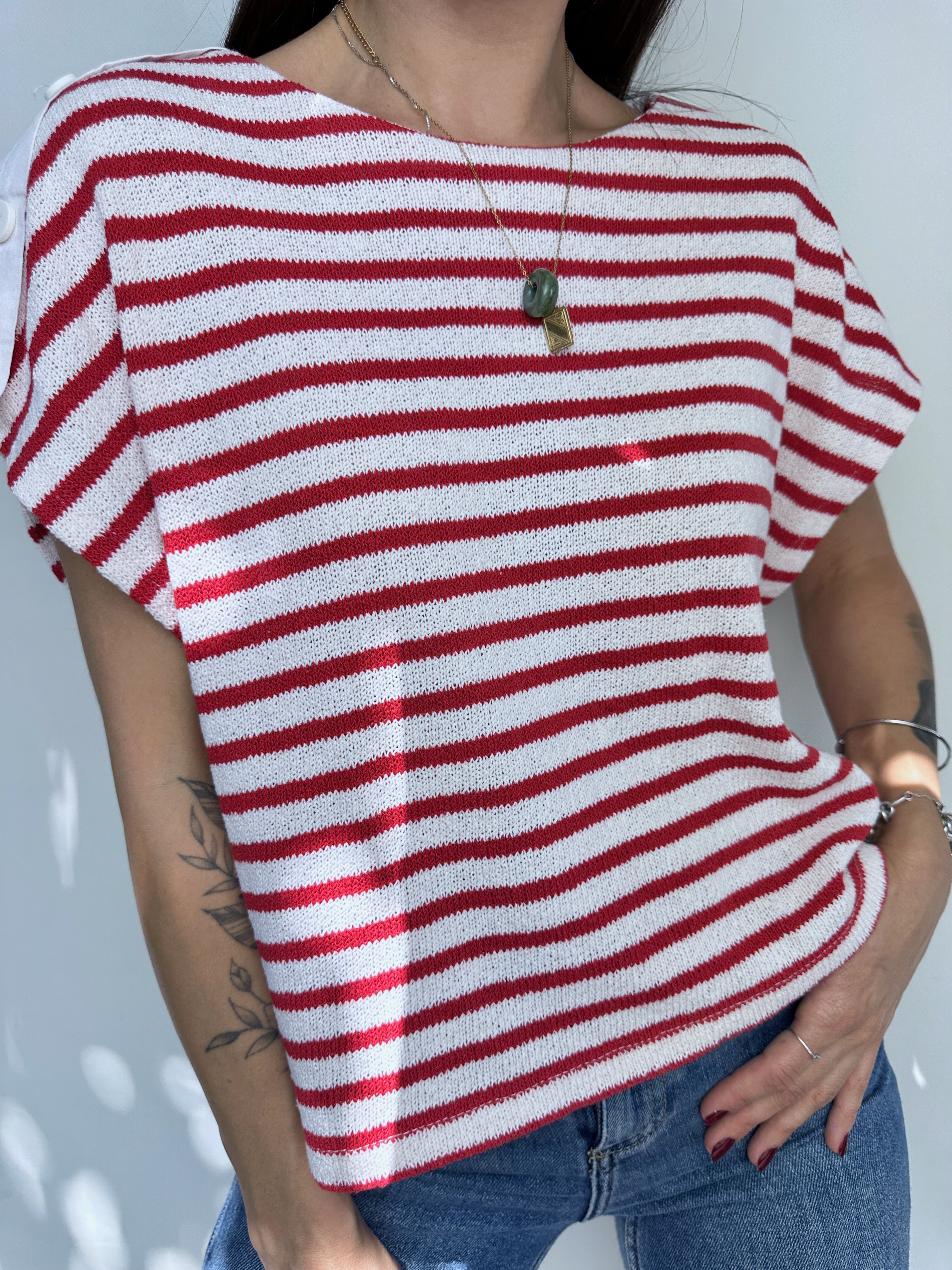 SWEATER VEST ZARA I ALGODÓN BLEND I M 6