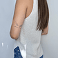SWEATER VEST CREMA I ALGODÓN BLEND I S - Miniatura 2
