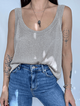 POLERA HILO TALBOTS I XL