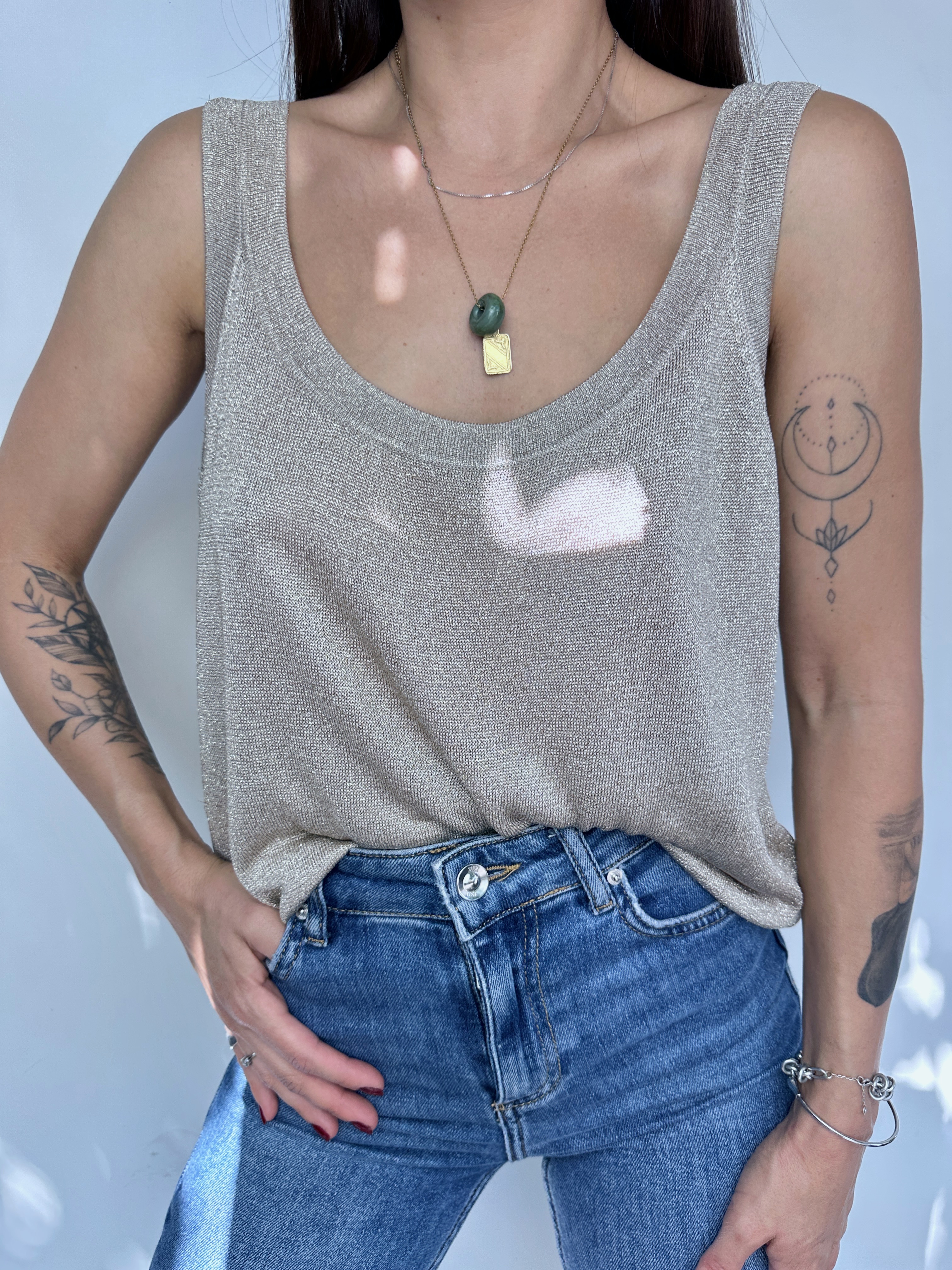 POLERA HILO TALBOTS I XL 2