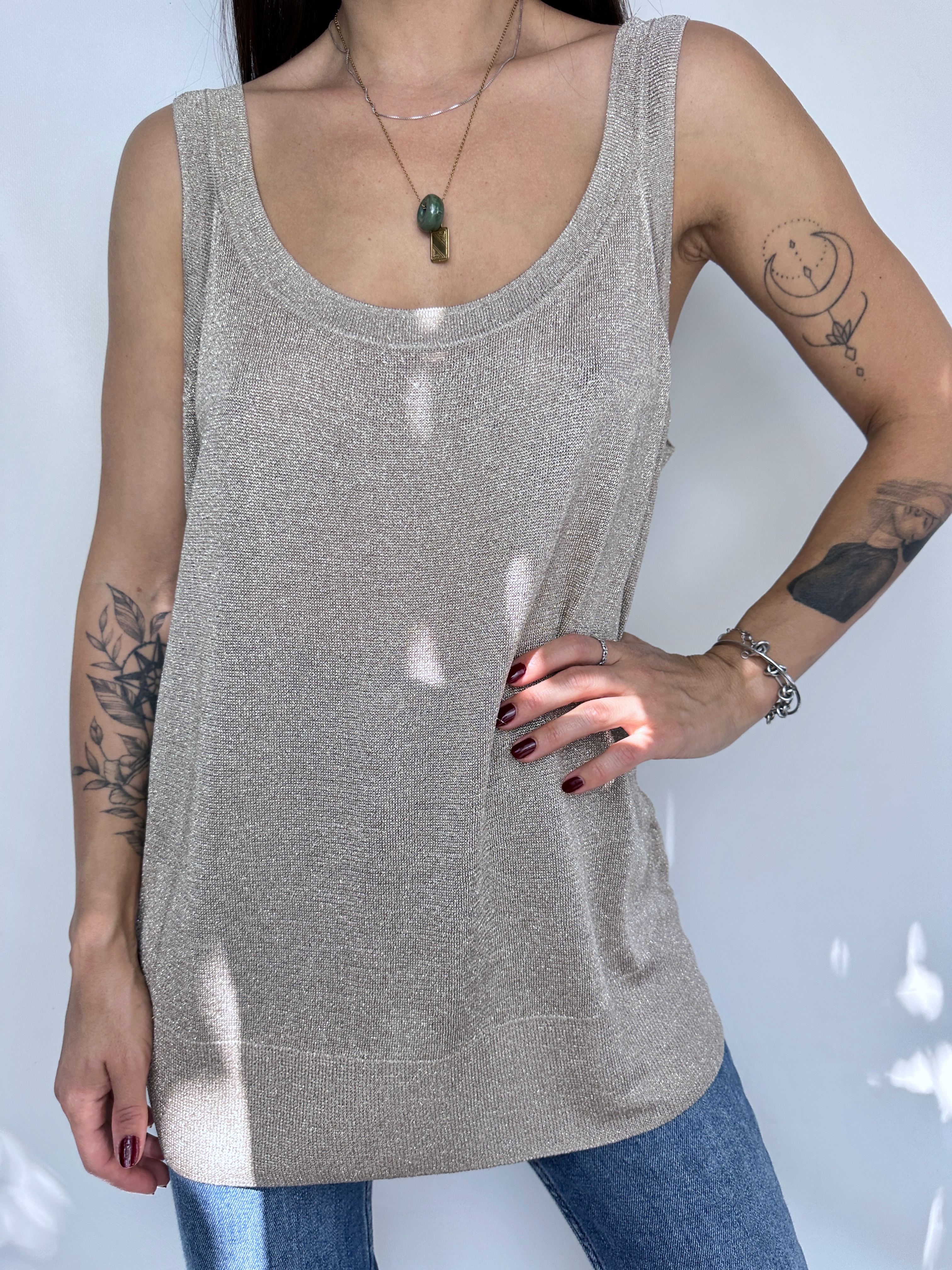 POLERA HILO TALBOTS I XL 6