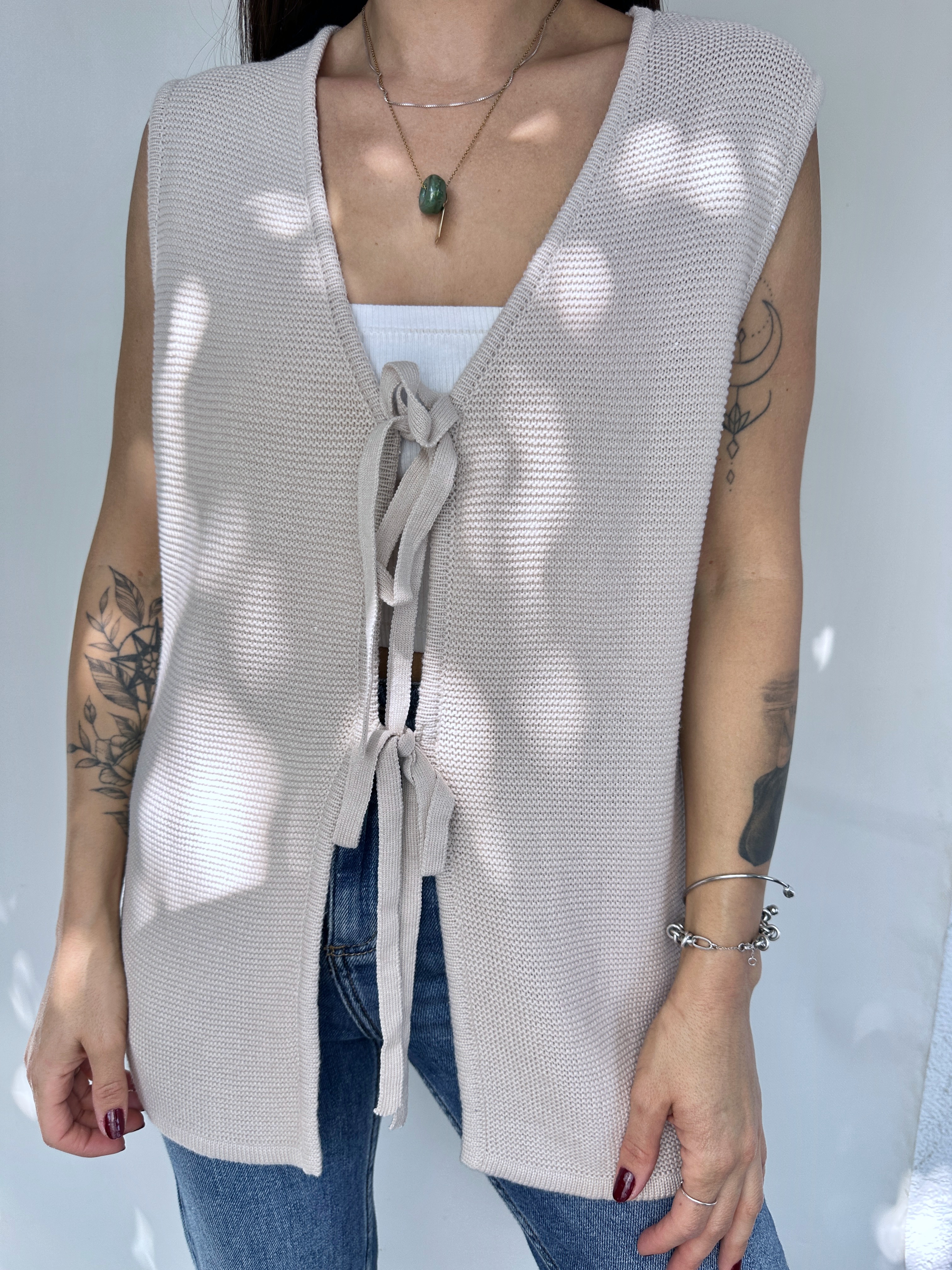 CHALECO VEST LAZOS I ALGODÓN BLEND I M 5