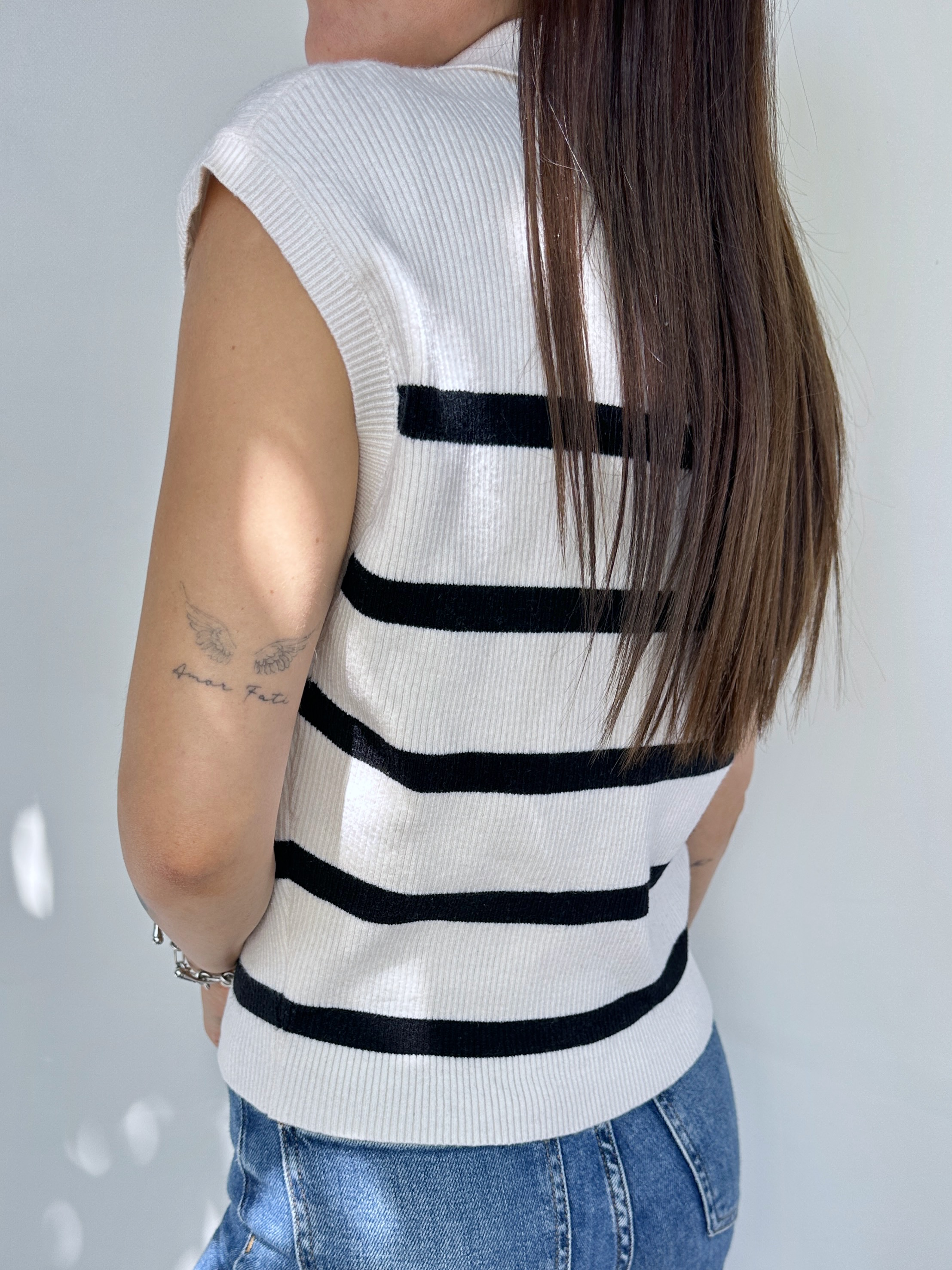 SWEATER VEST RAYAS I S-M 1