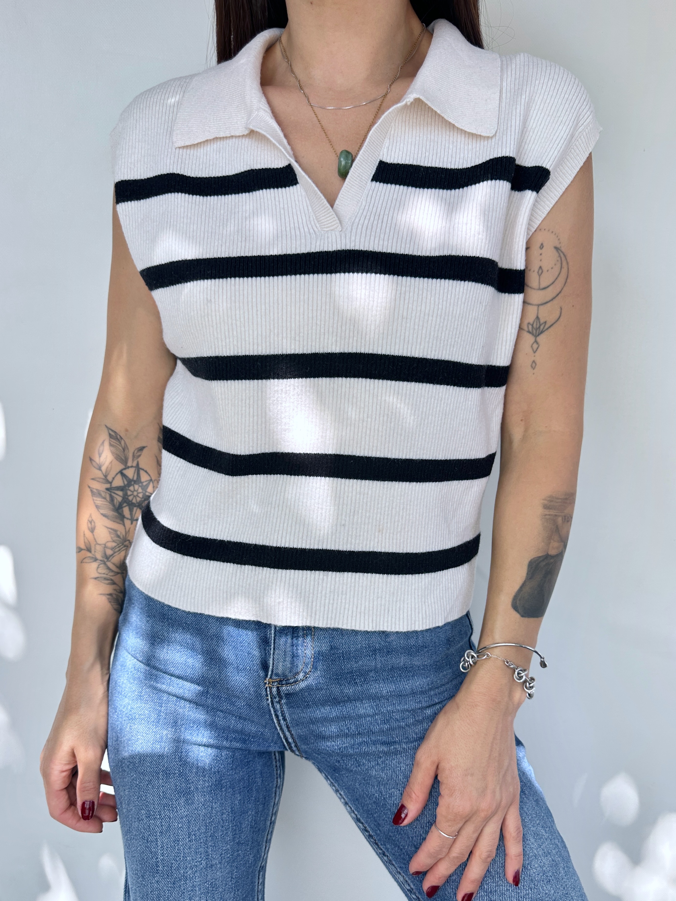 SWEATER VEST RAYAS I S-M 2