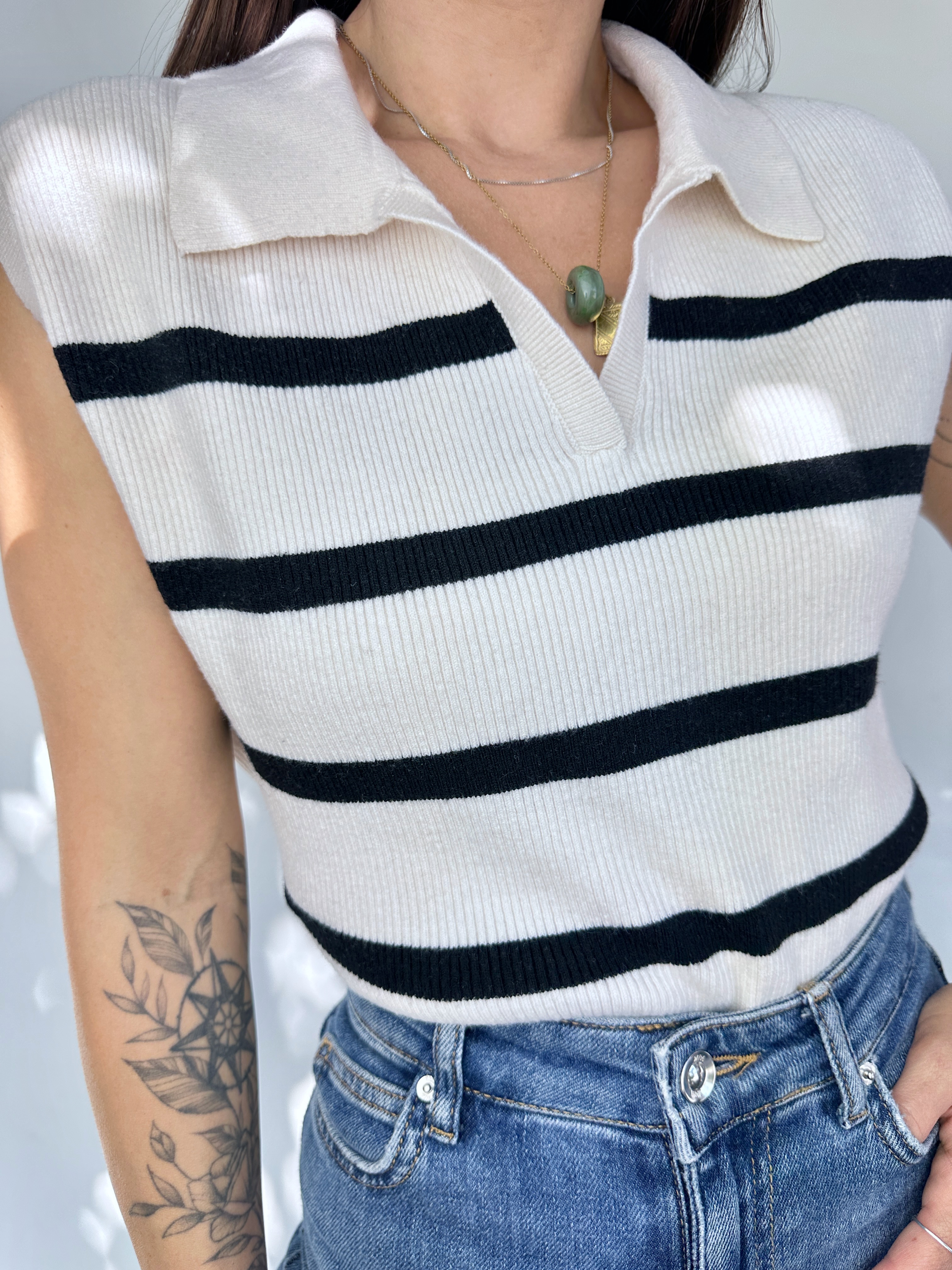 SWEATER VEST RAYAS I S-M 4