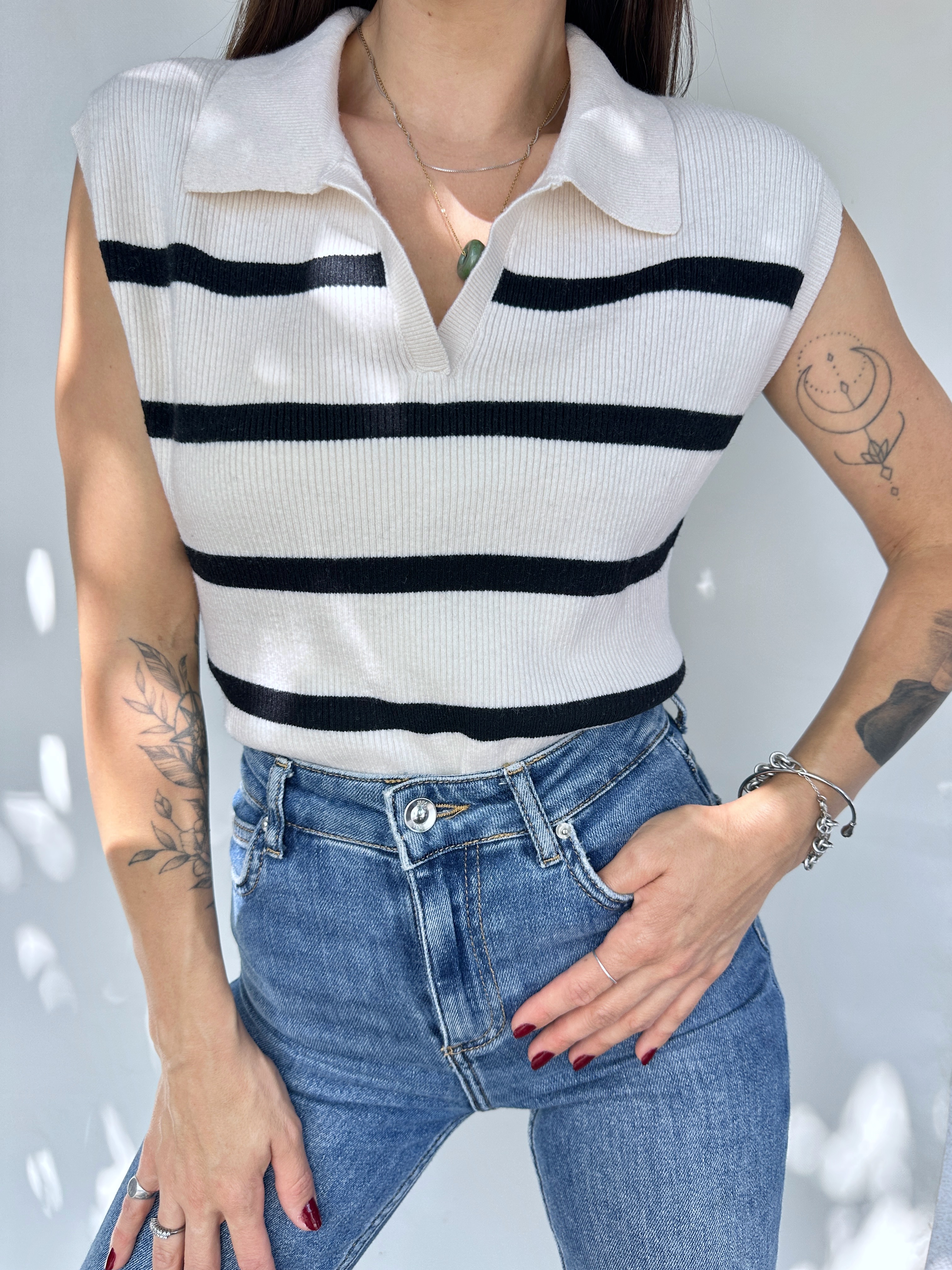 SWEATER VEST RAYAS I S-M 5