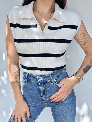 SWEATER VEST RAYAS I S-M