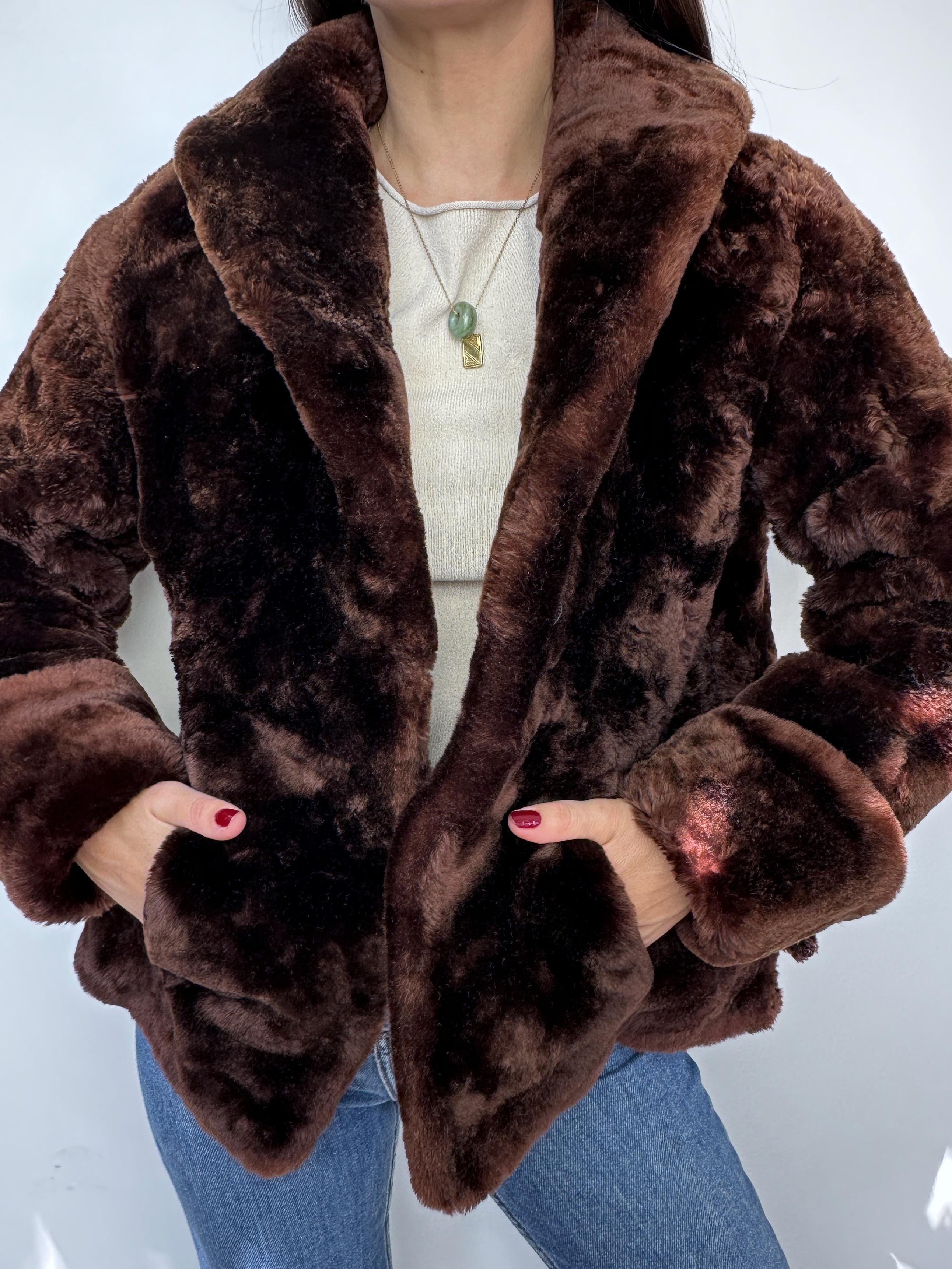 ABRIGO PIEL SINTÉTICA I S-M 4