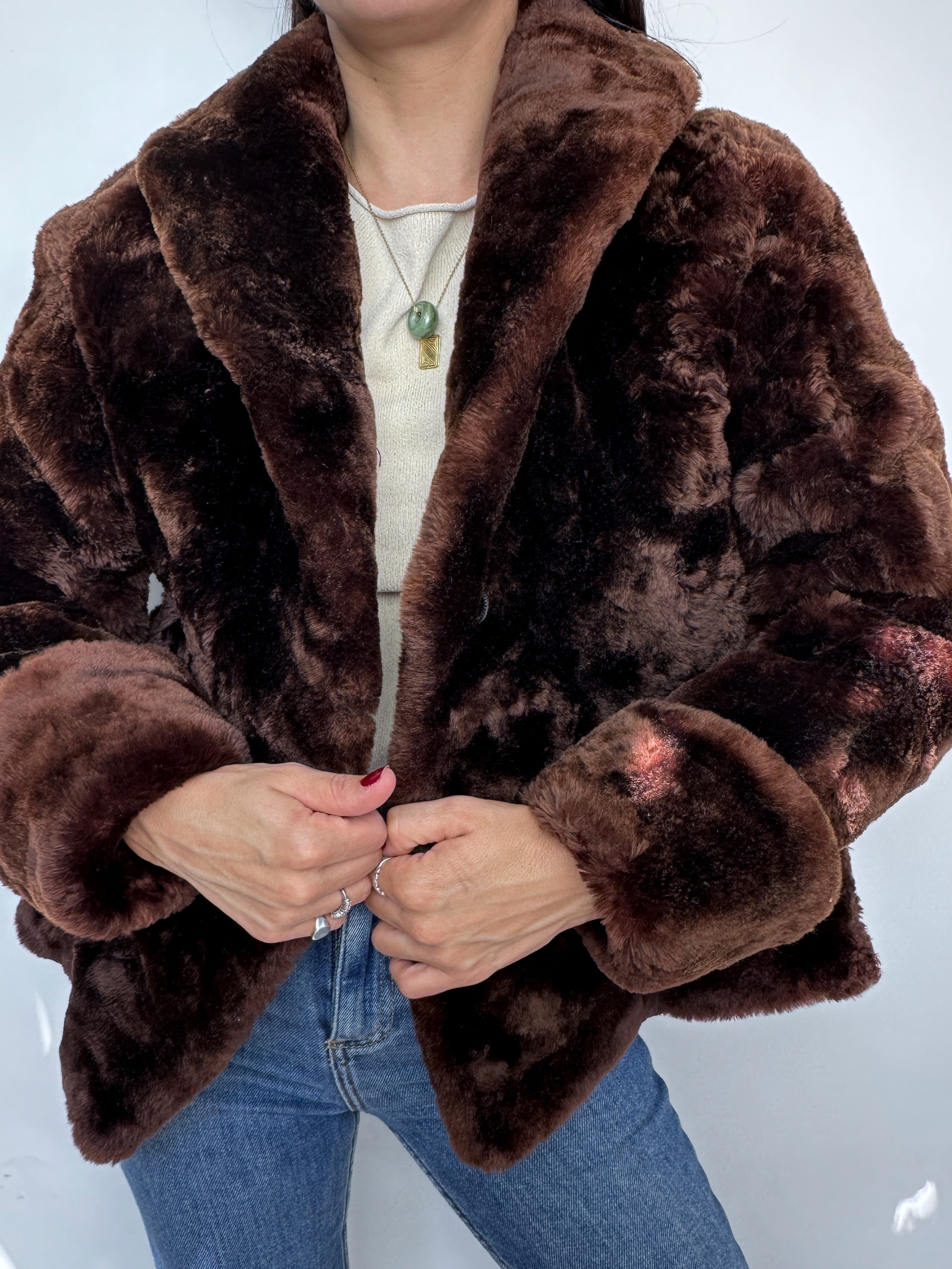 ABRIGO PIEL SINTÉTICA I S-M 1