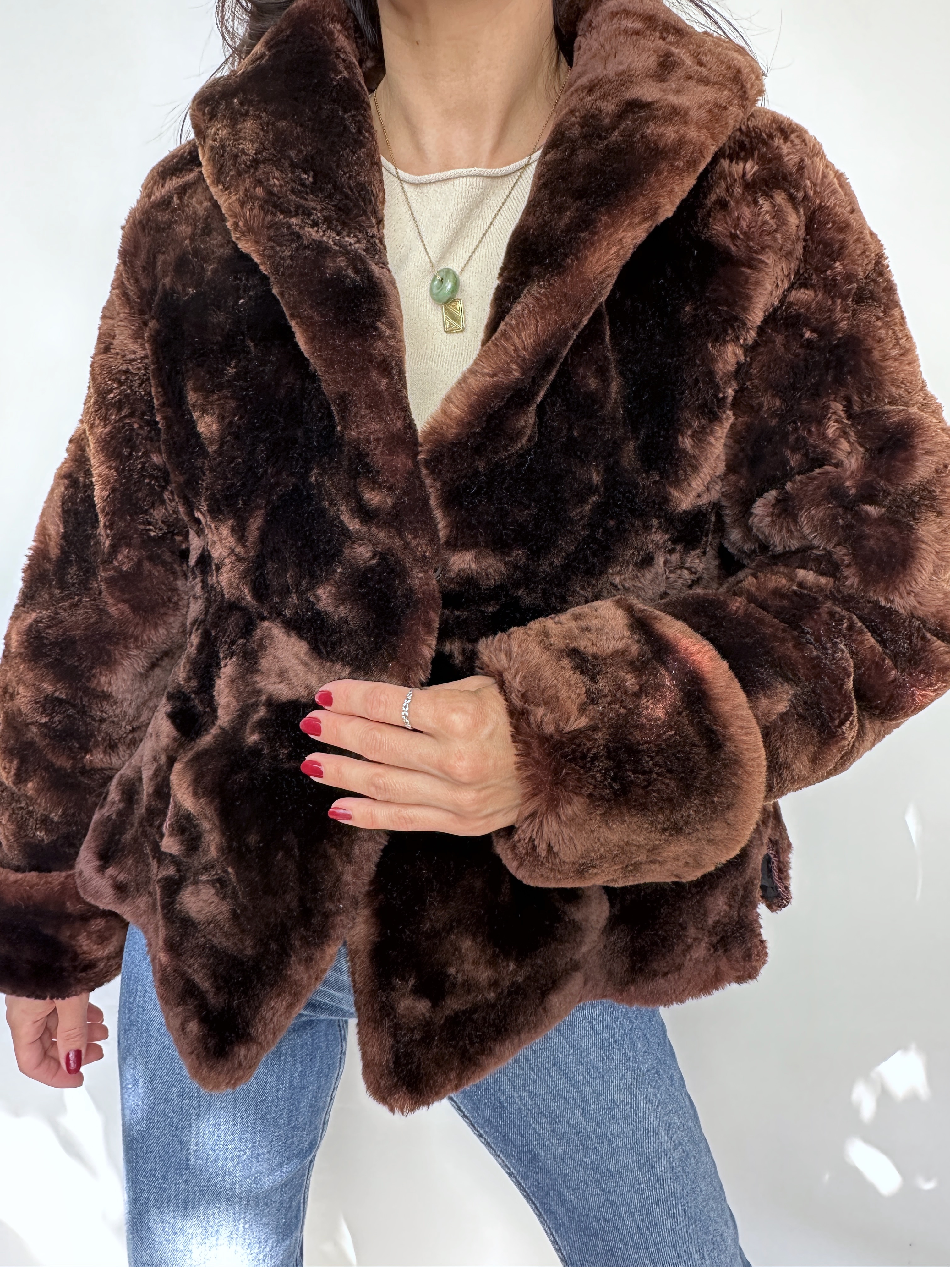 ABRIGO PIEL SINTÉTICA I S-M 5