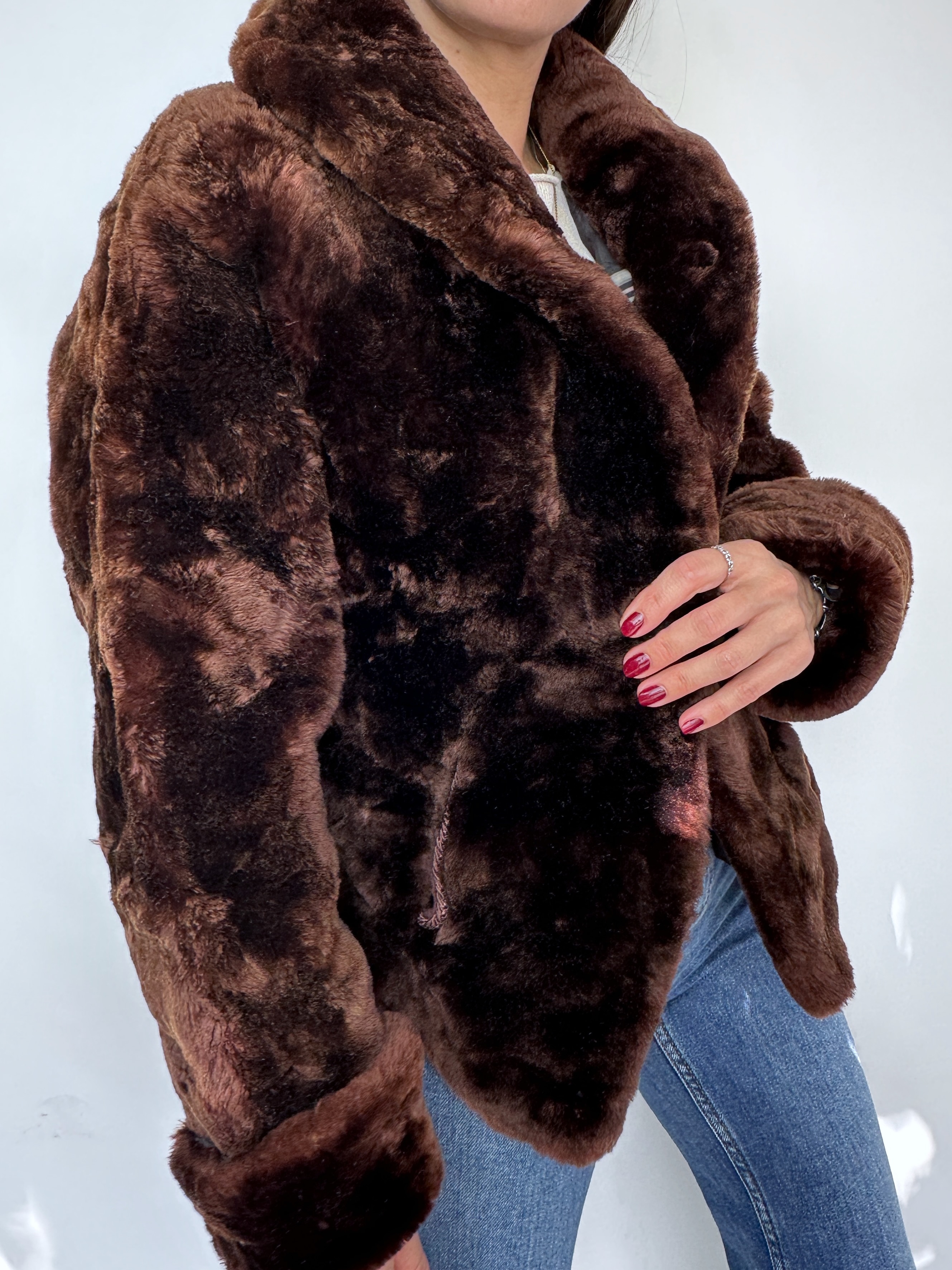 ABRIGO PIEL SINTÉTICA I S-M 7