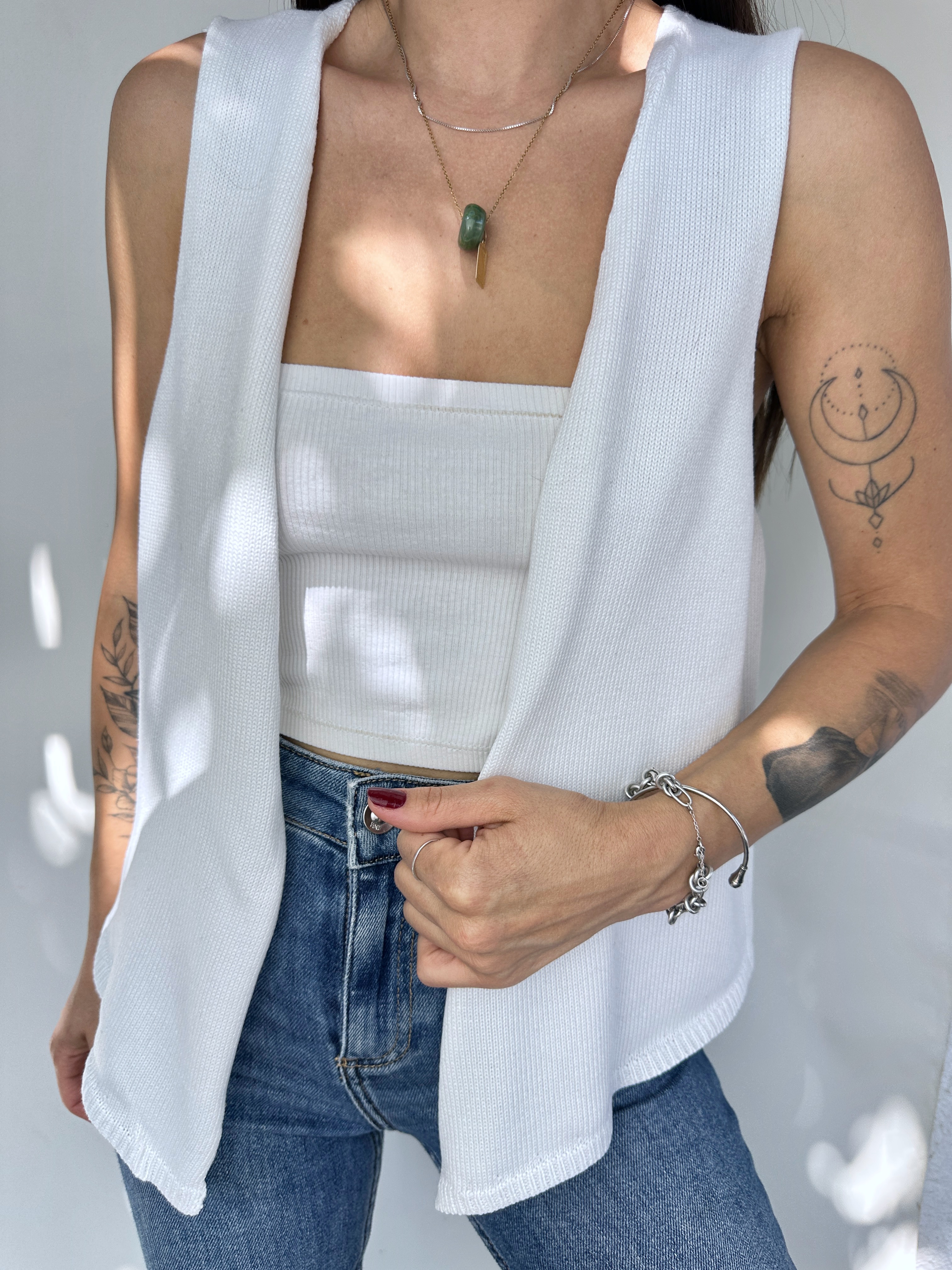 CHALECO VEST BLANCO I M-L 3