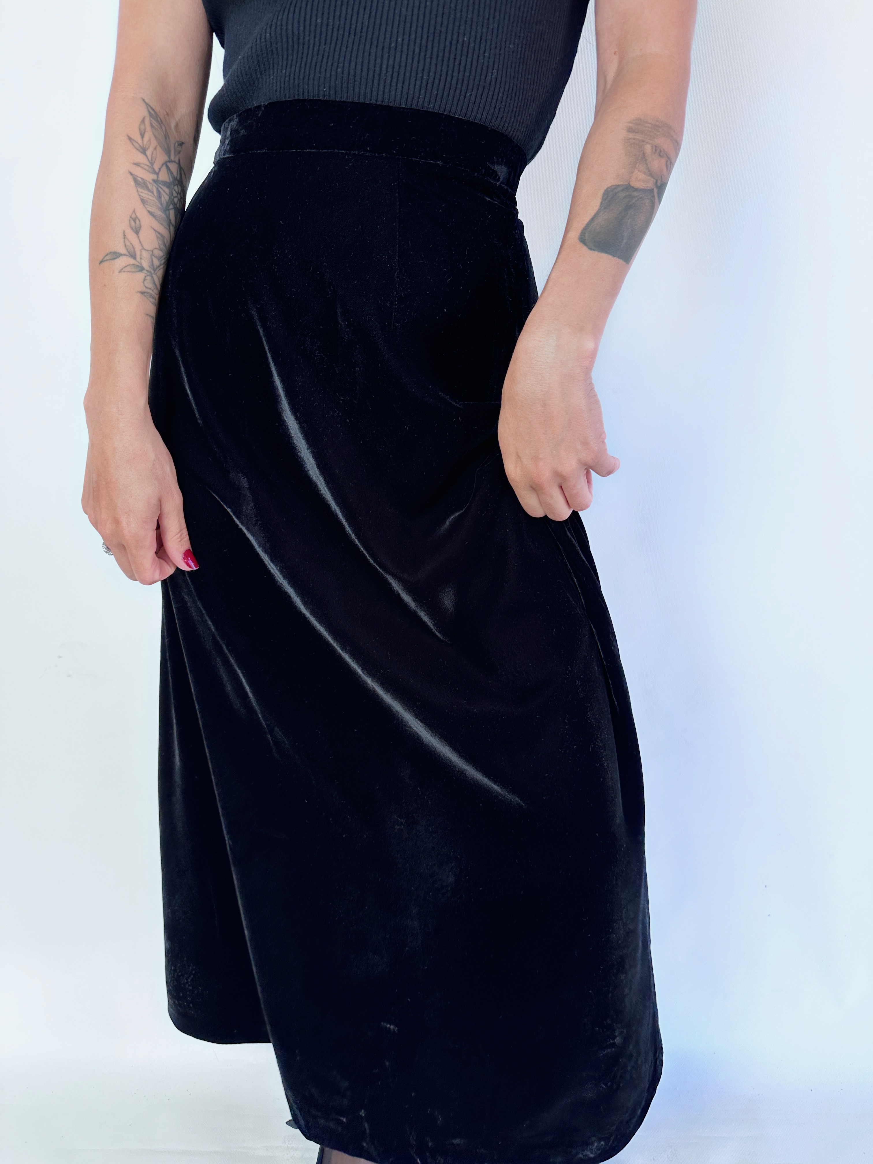 FALDA TERCIOPELO TALBOTS | M 6