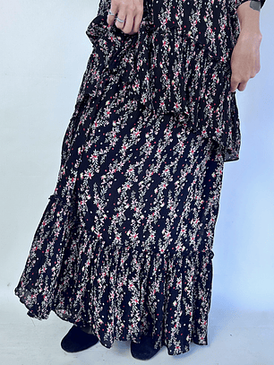 VESTIDO ZARA VOLANTES I S-M