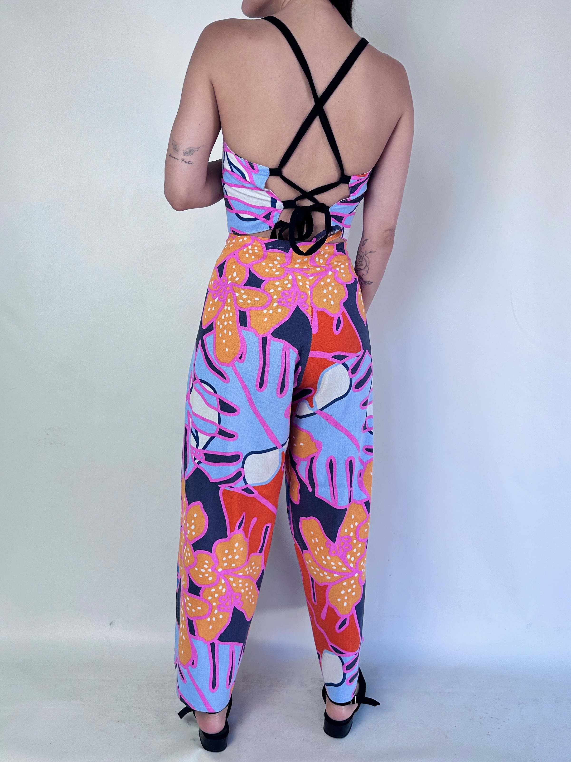 CONJUNTO TROPICAL I LINO BLEND I XS-S 4