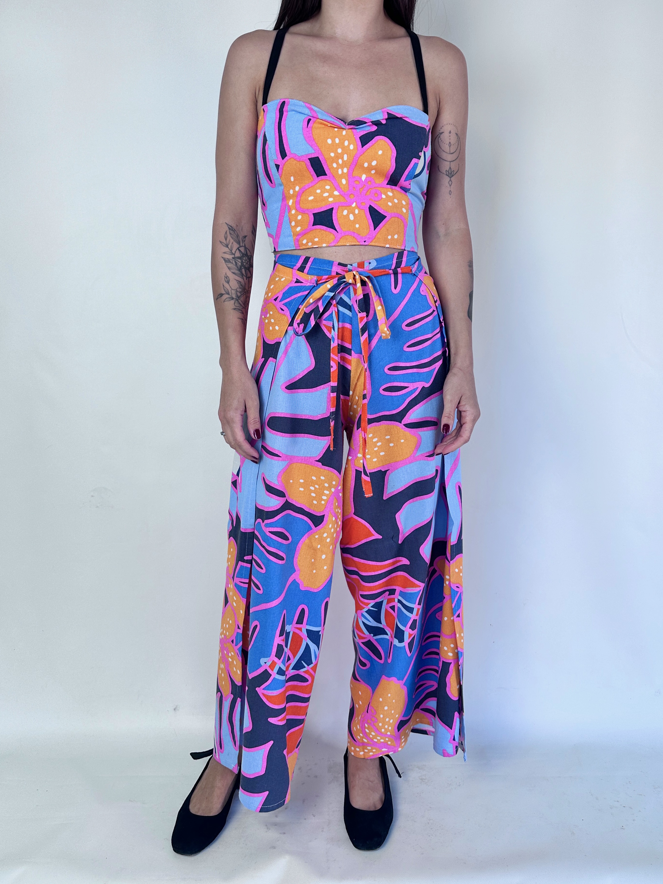 CONJUNTO TROPICAL I LINO BLEND I XS-S 5
