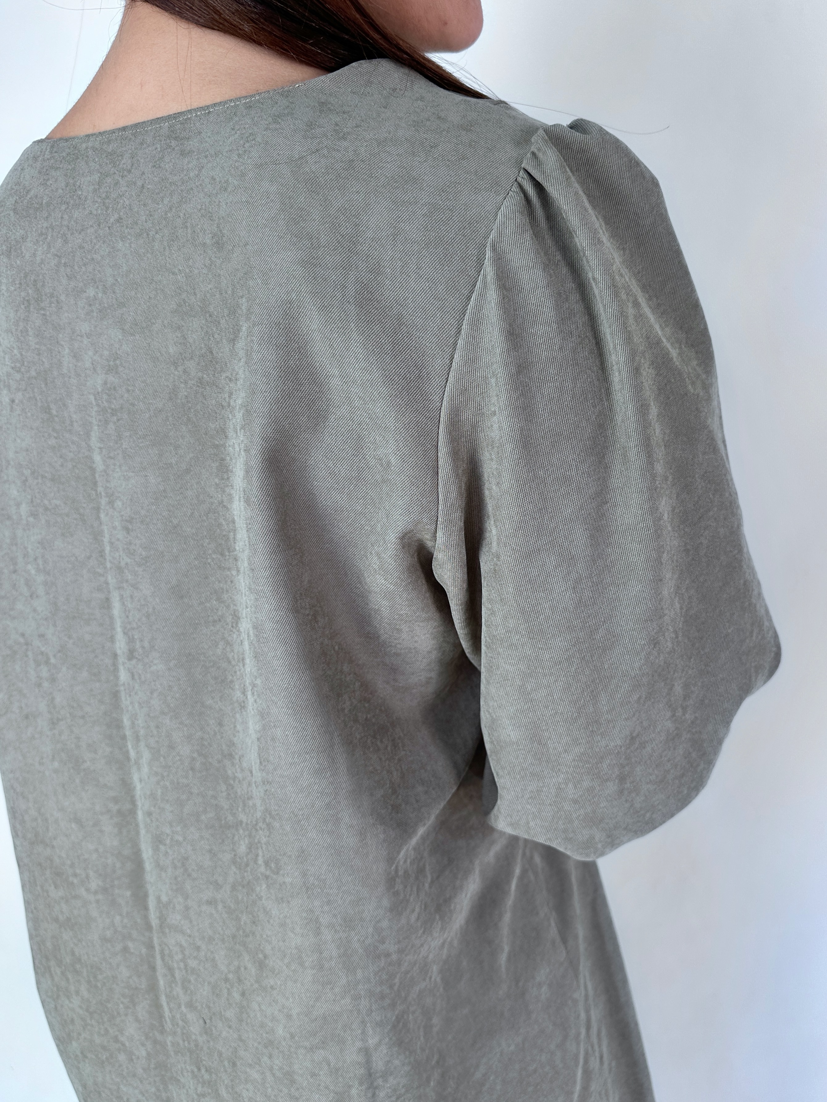 VESTIDO VERDE MUSGO I M-L 7