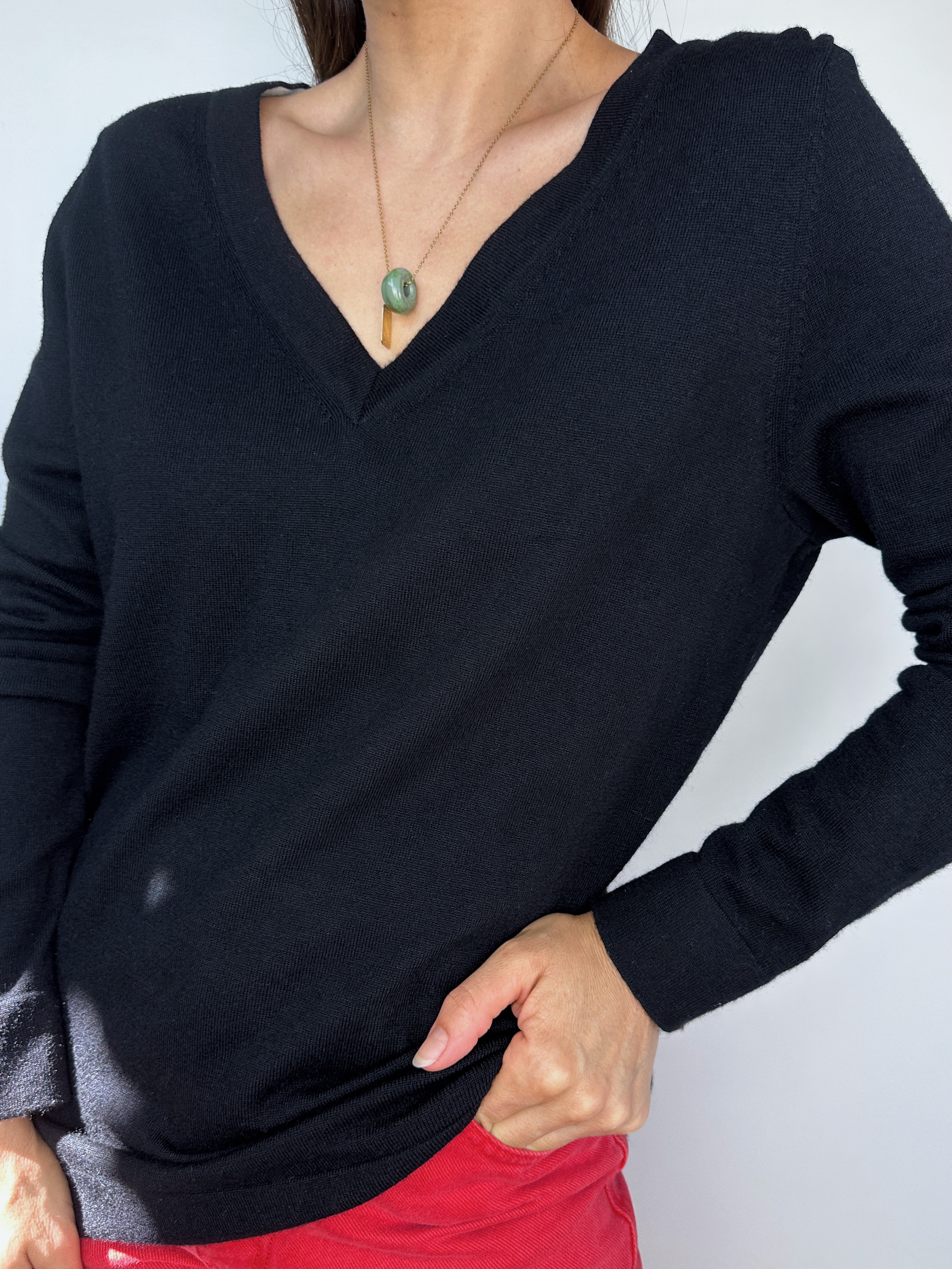 SWEATER BANANA REPUBLIC I LANA MERINO I M 3