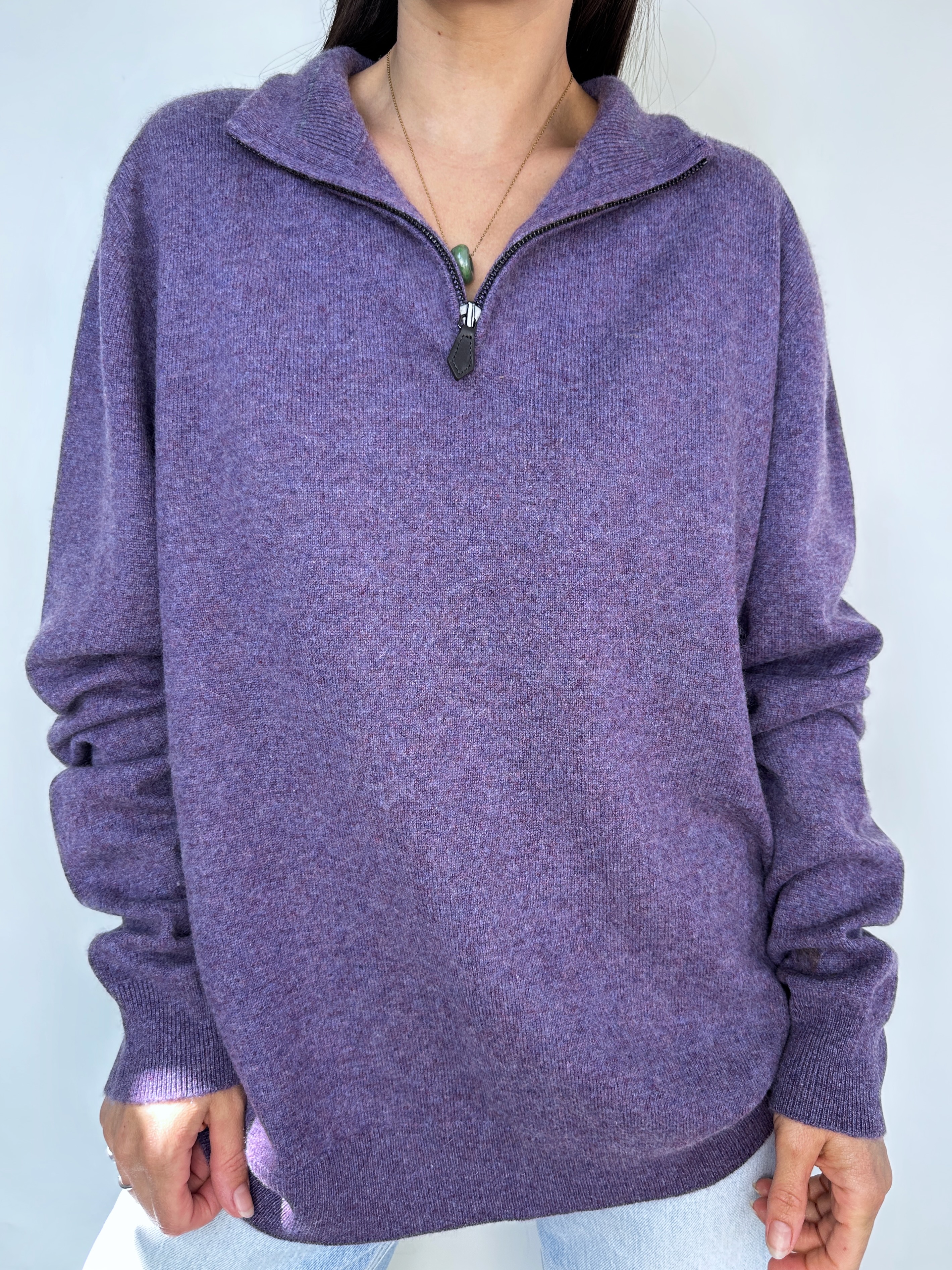 SWEATER BLOOMINGDALE'S I 100% CACHEMIRA I L-XL 6