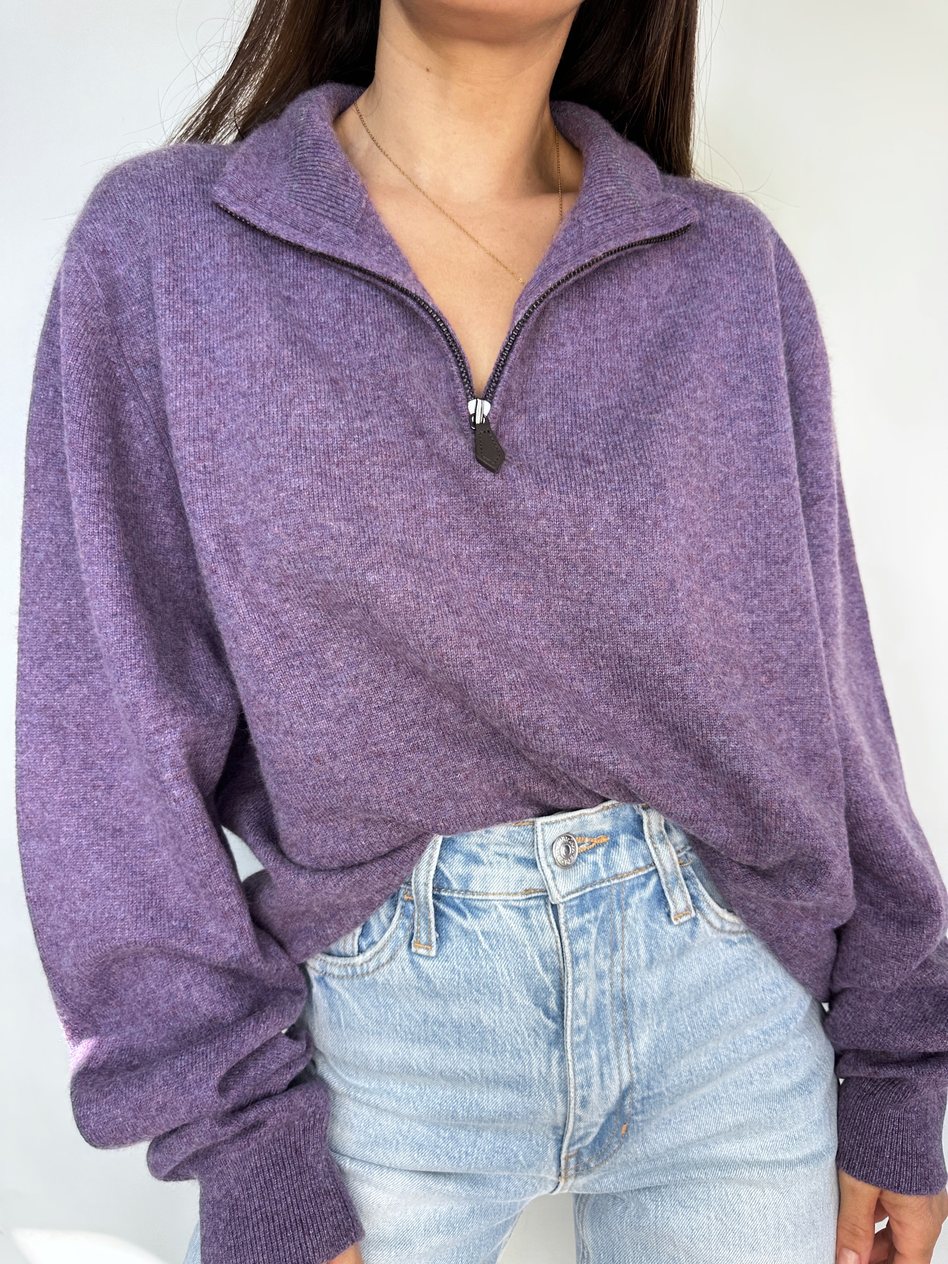 SWEATER BLOOMINGDALE'S I 100% CACHEMIRA I L-XL 3