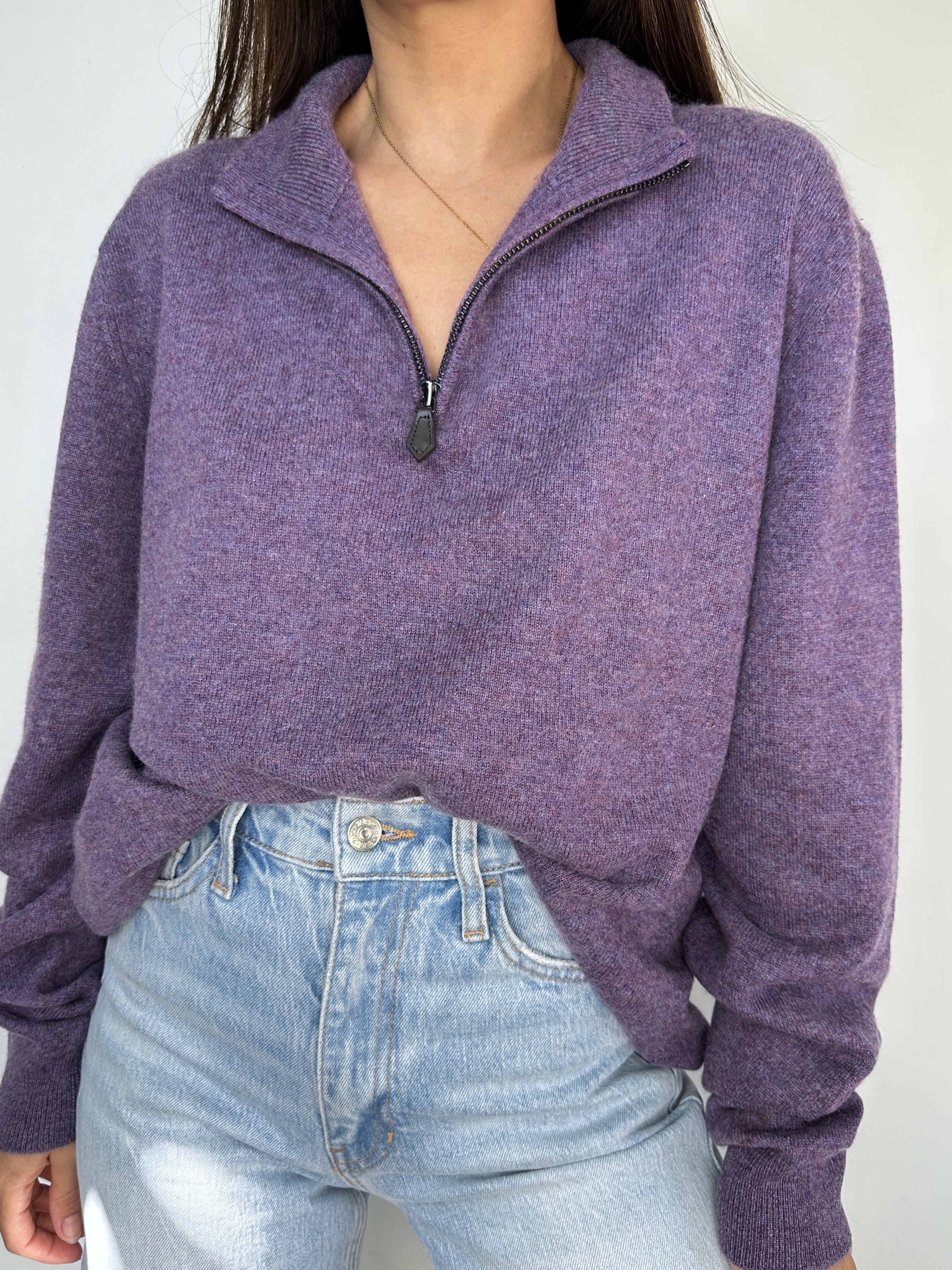 SWEATER BLOOMINGDALE'S I 100% CACHEMIRA I L-XL 1