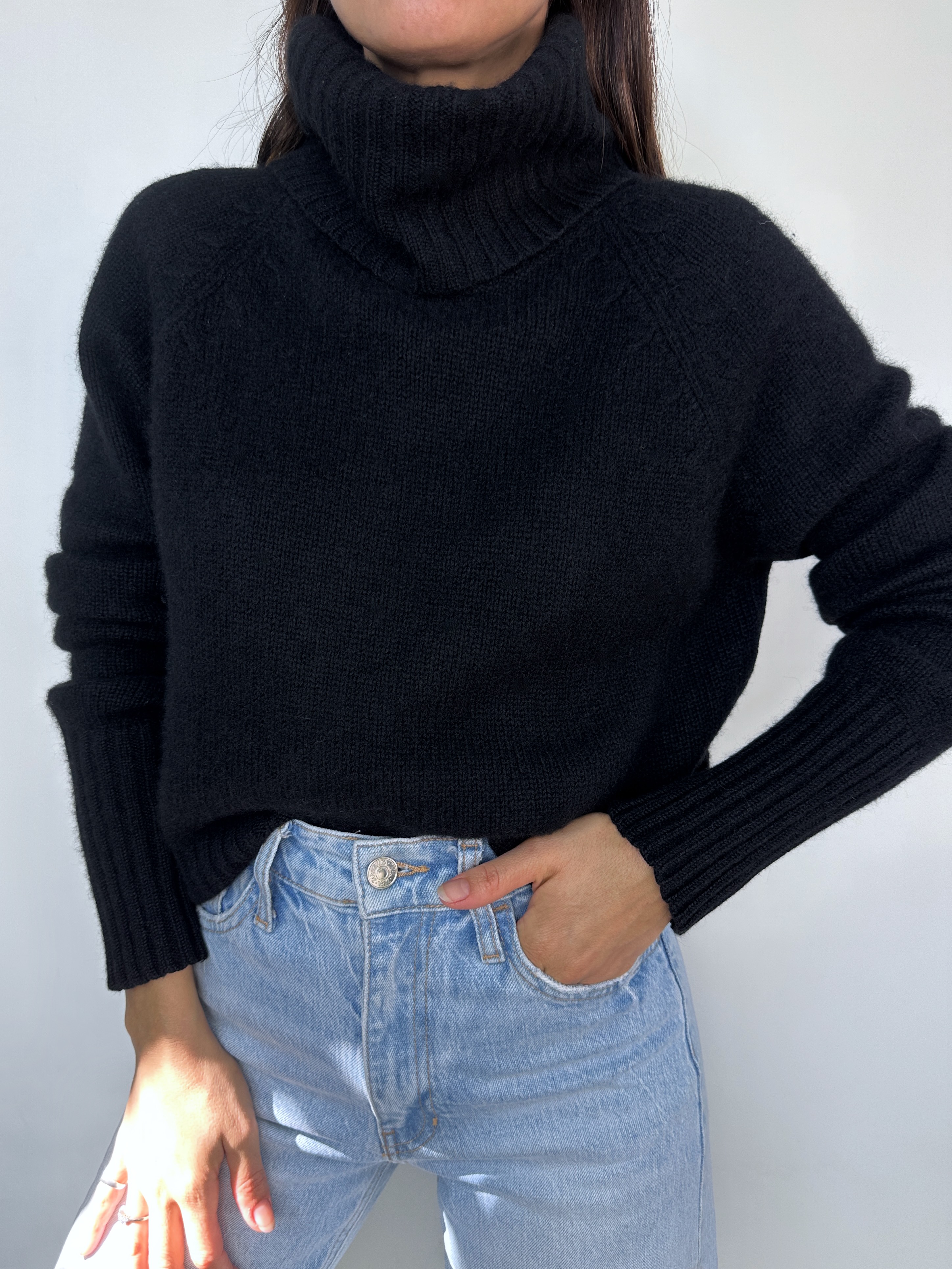 SWEATER ANN TAYLOR I 100% CACHEMIRA I M 8