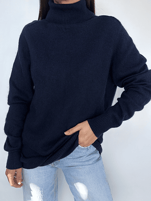 SWATER CUELLO ALTO I LANA-YACK I L