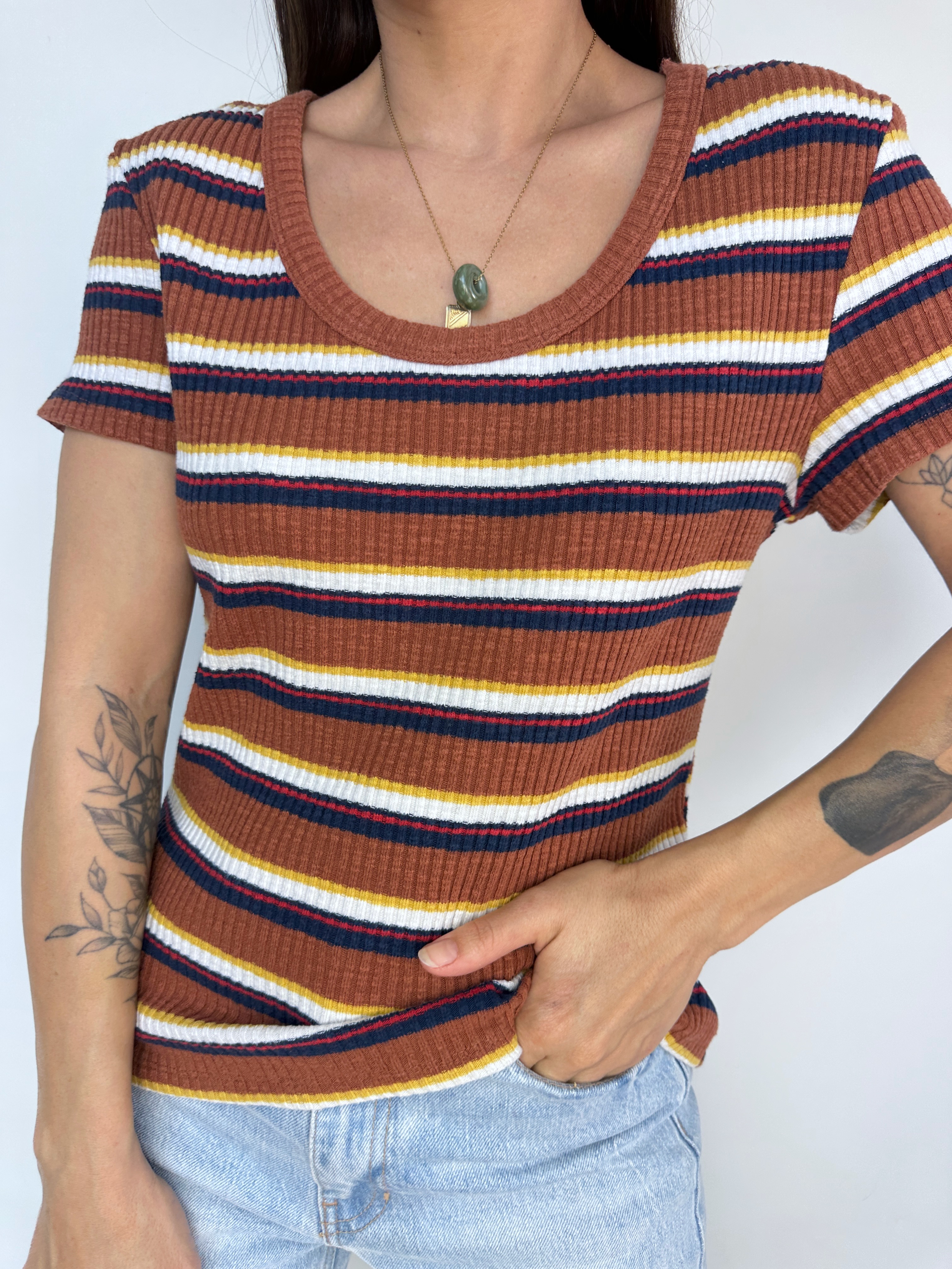 POLERA TEJIDA I ALGODÓN BLEND I M-L 1