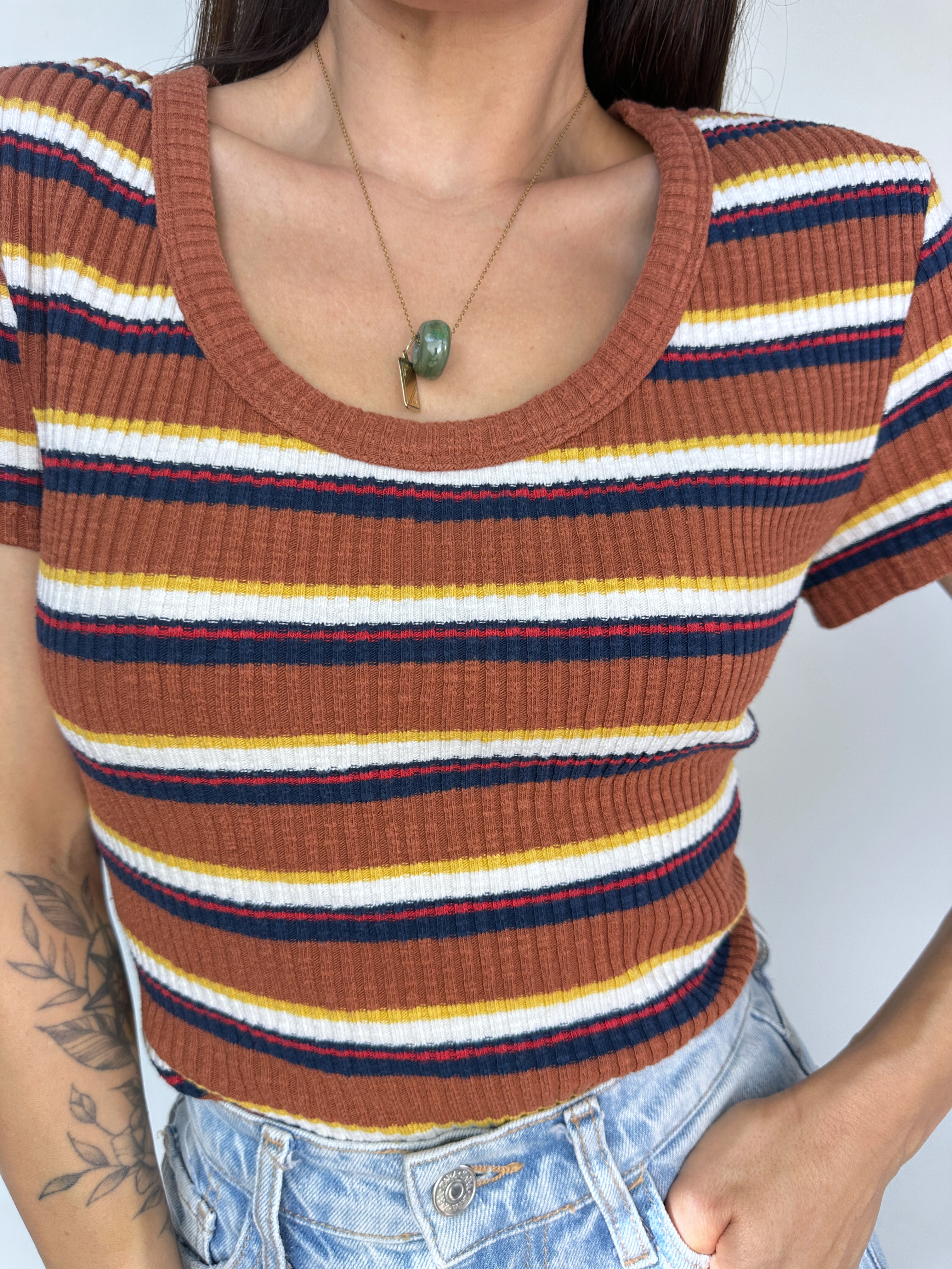 POLERA TEJIDA I ALGODÓN BLEND I M-L 2