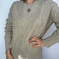 SWEATER BANANA REPUBLIC I 1OO% LANA MERINO I M-L - Miniatura 1