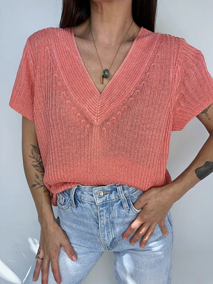 POLERA TEJIDA | L-XL