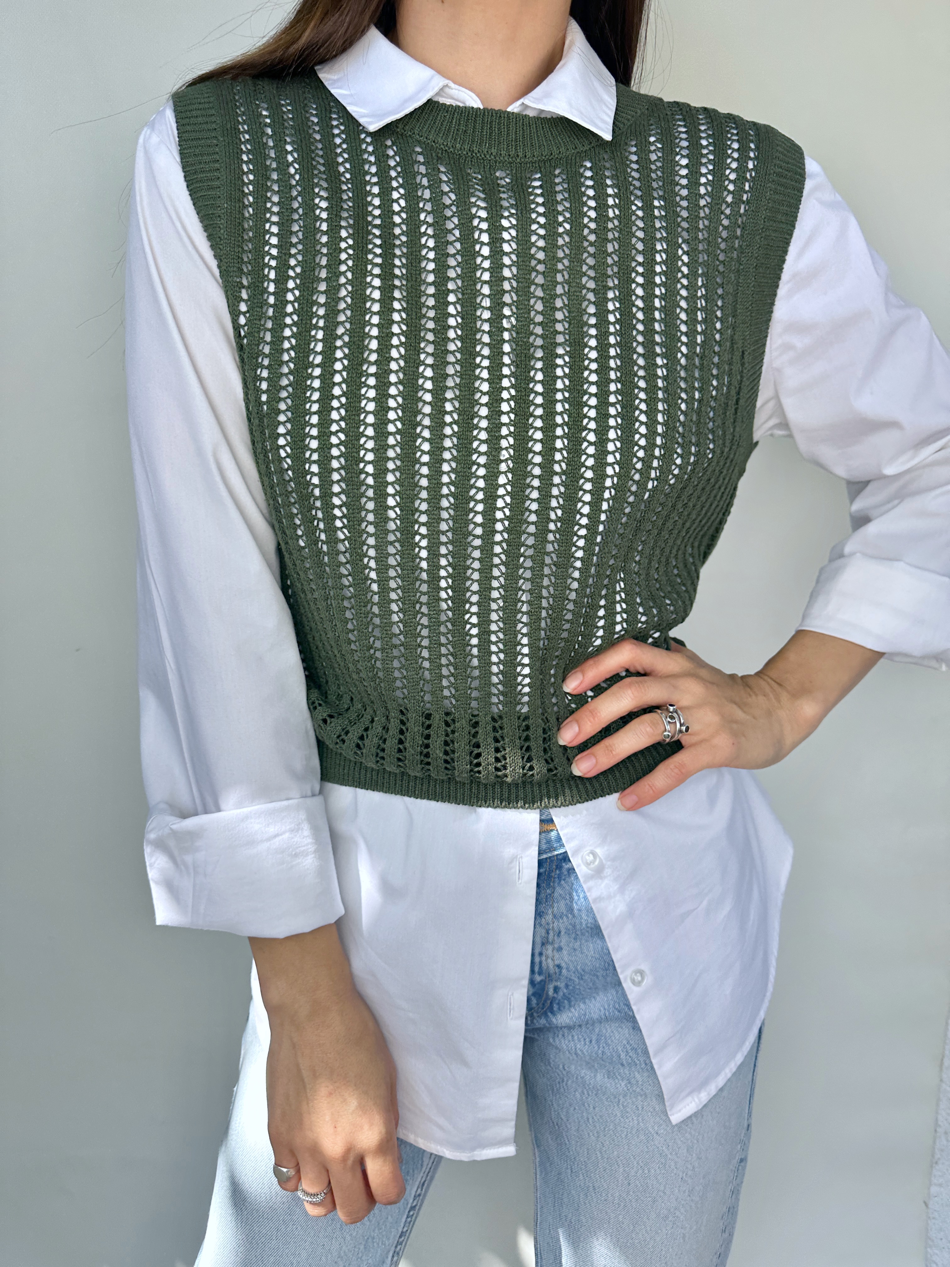 SWEATER VEST | UNIQLO | S 5