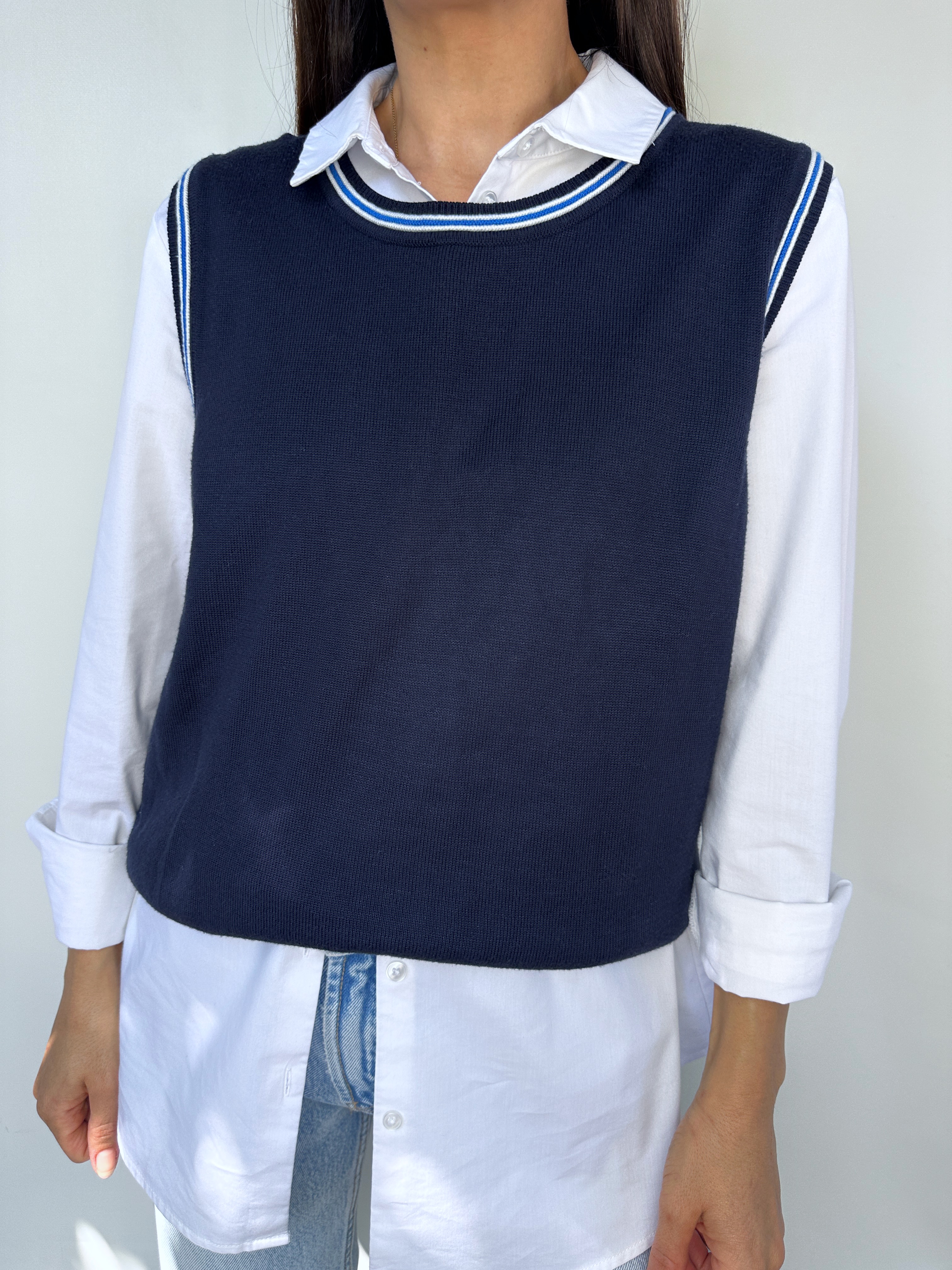 SWEATER VEST| TOMMY HILFIGER | L 1