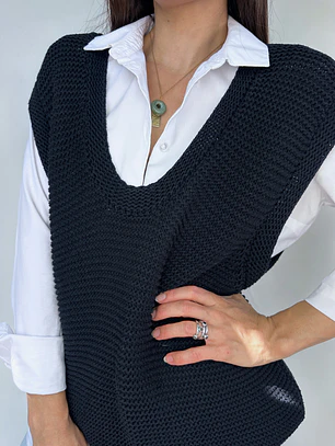 SWEATER VEST | BCBGMAXAZRIA | M-L