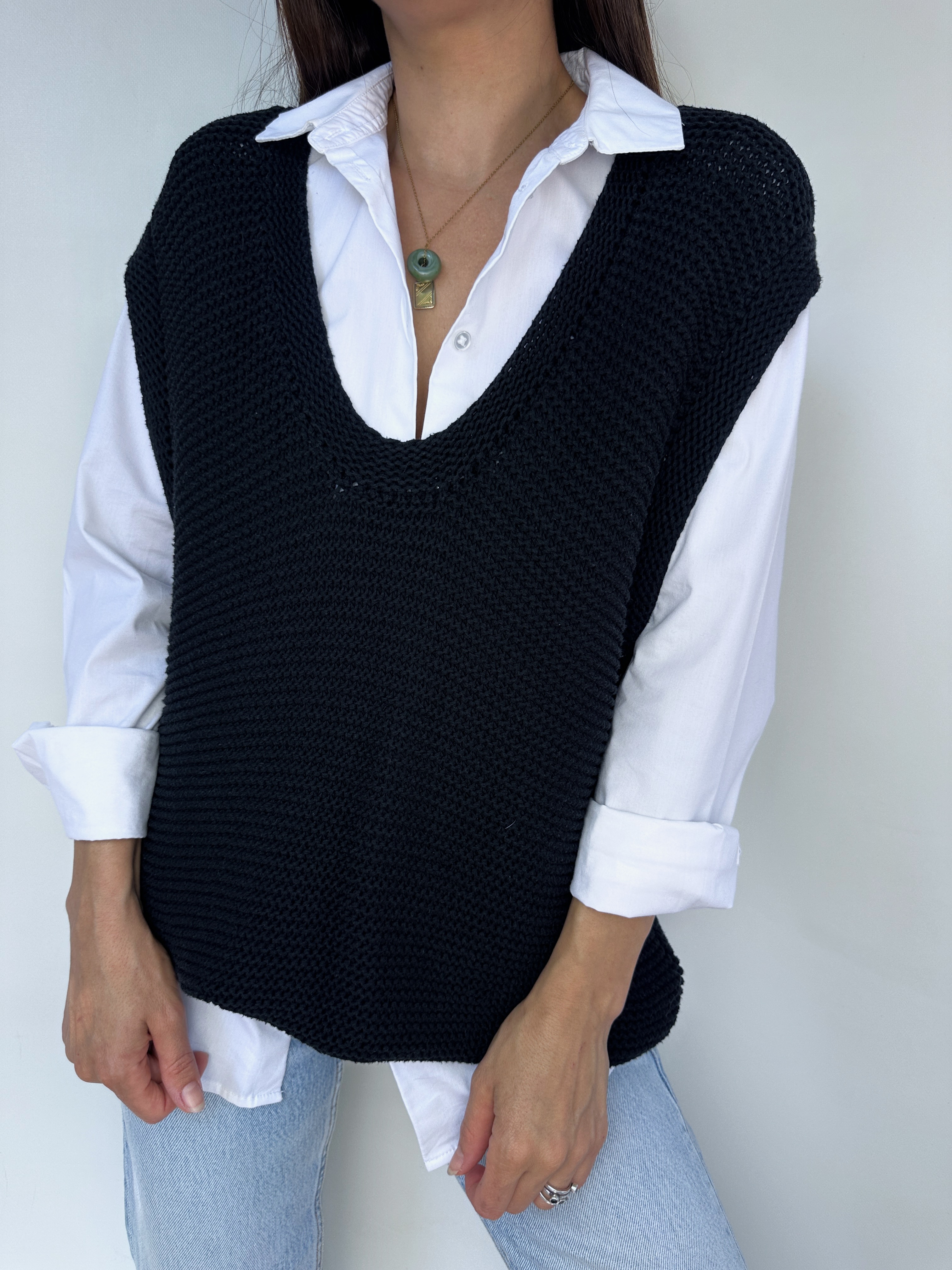 SWEATER VEST | BCBGMAXAZRIA | M-L 2
