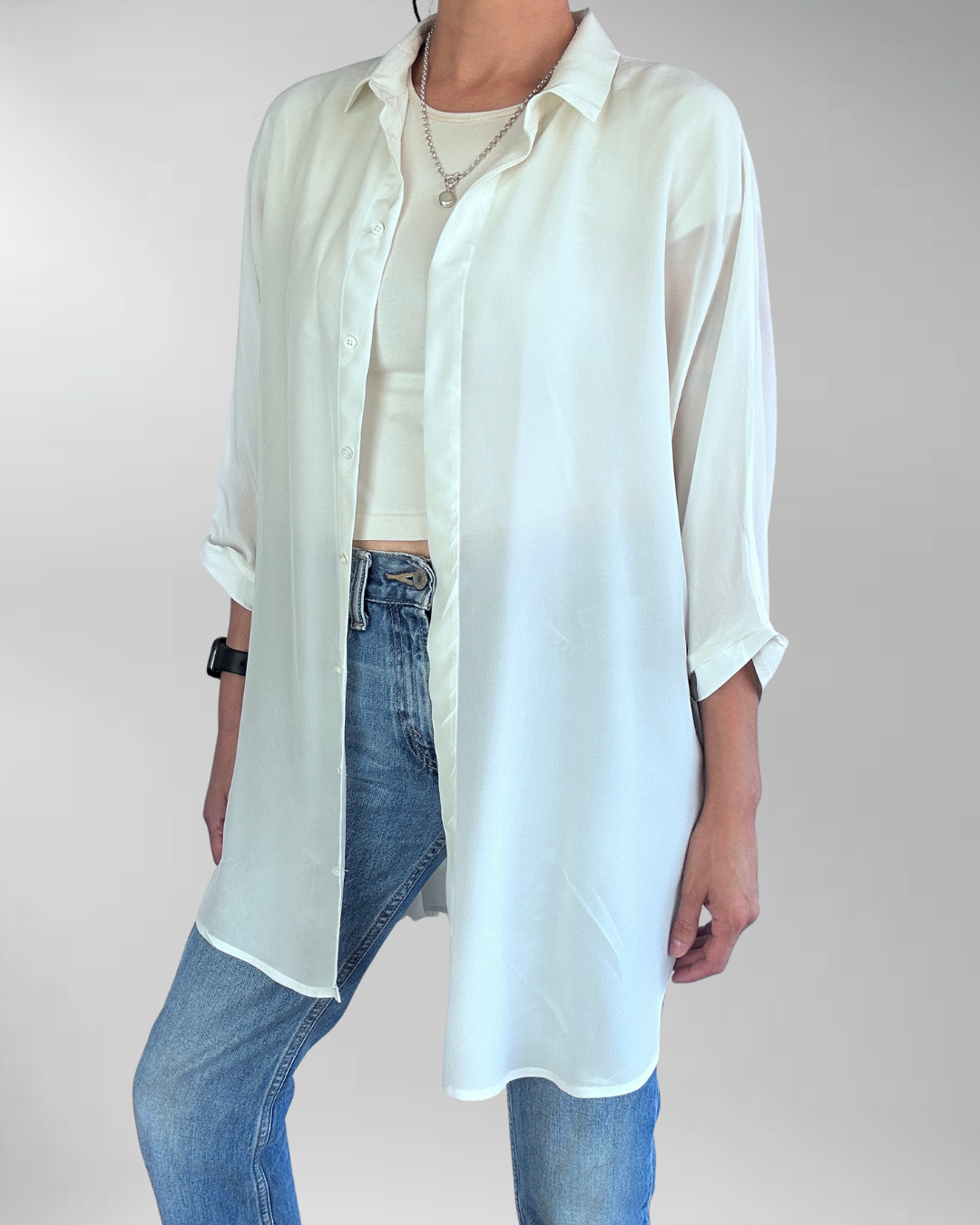 BLUSA SEDA | L 2