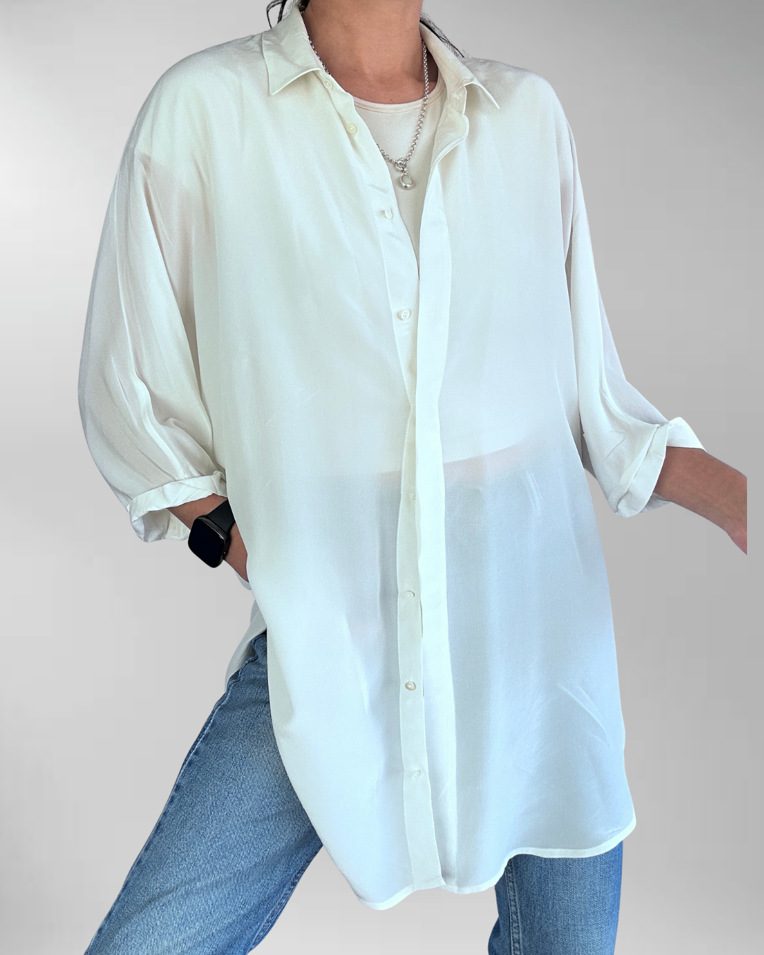 BLUSA SEDA | L 4