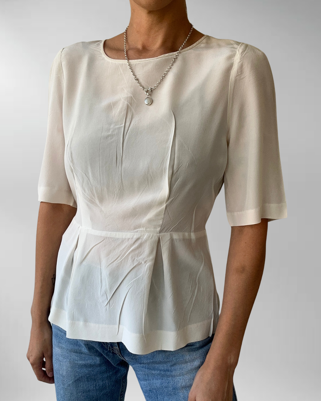 POLERA SEDA | XS-S 1