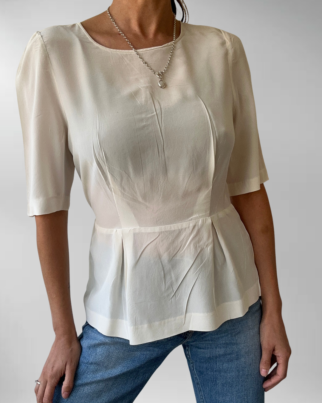 POLERA SEDA | XS-S 2