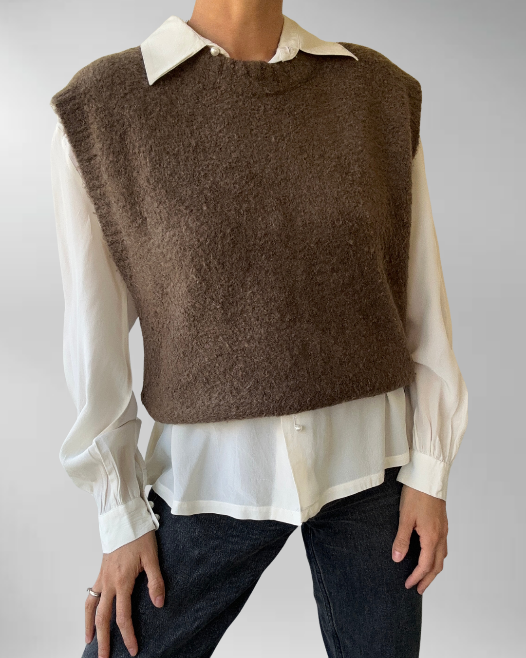 SWEATER VEST MADEWELL CAFÉ | L 3