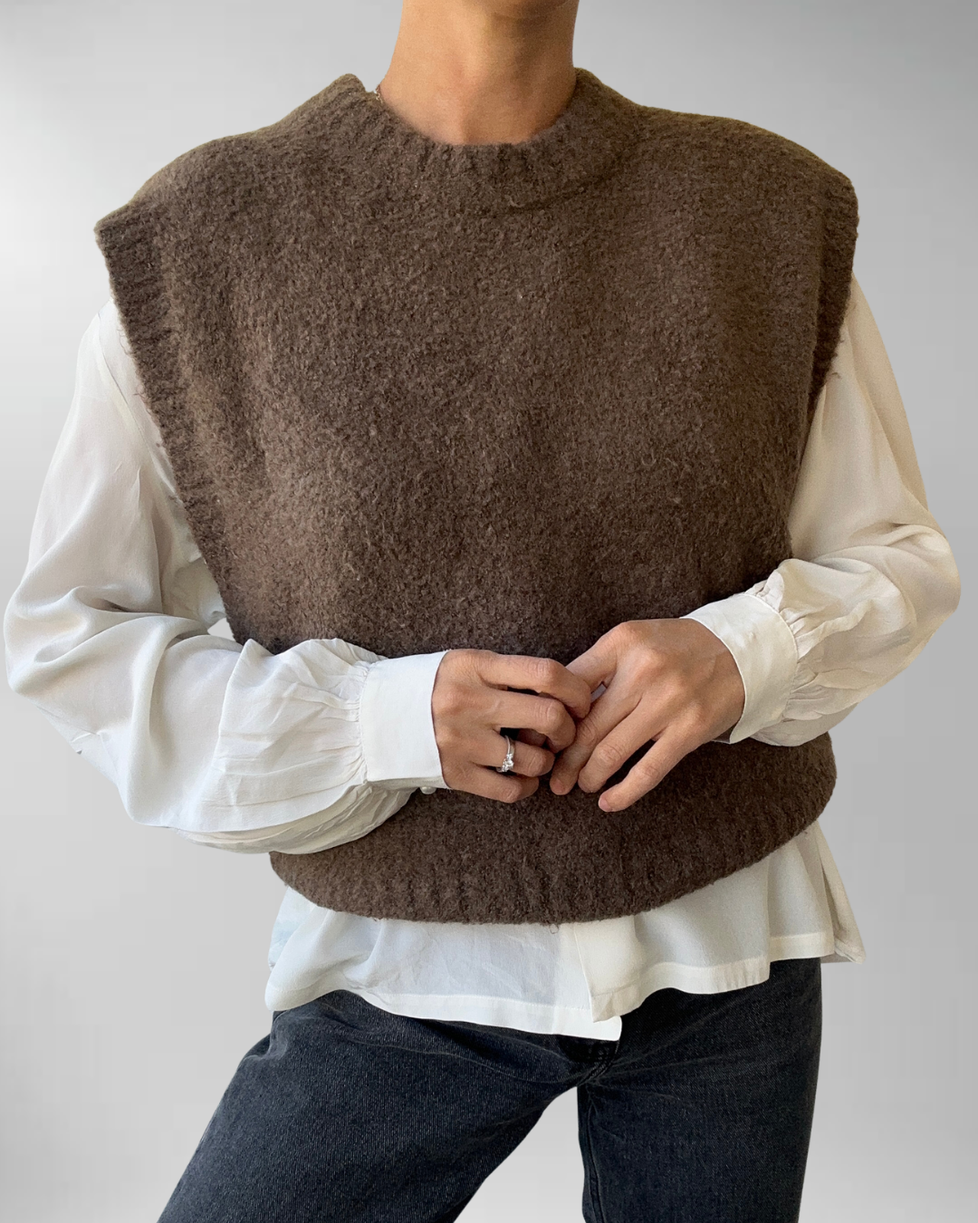 SWEATER VEST MADEWELL CAFÉ | L 4