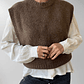 SWEATER VEST MADEWELL CAFÉ | L - Miniatura 4