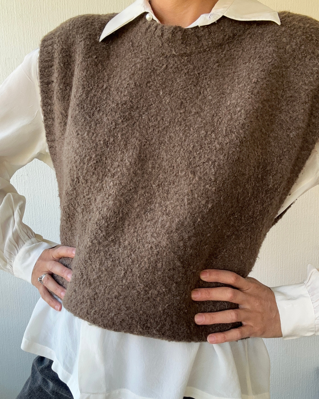 SWEATER VEST MADEWELL CAFÉ | L 2